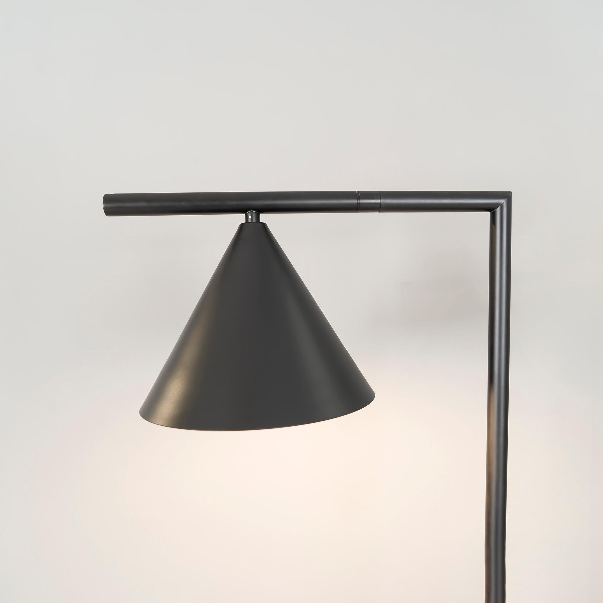 Lampadaire moderne Tuomas en Marbre Noir