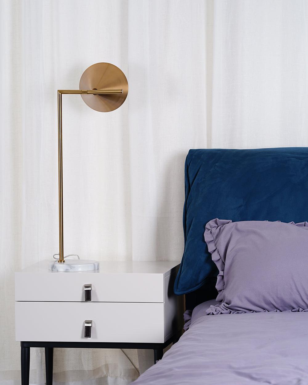 Lampe à poser moderne Tuomas en Marbre Noir