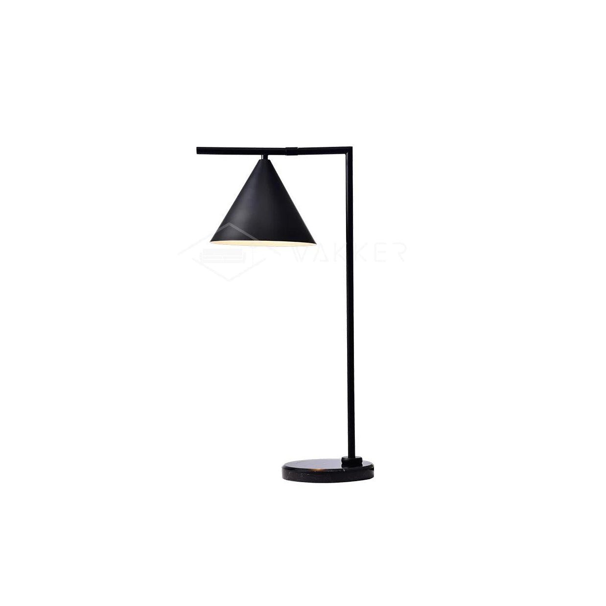 Lampe à poser moderne Tuomas en Marbre Noir