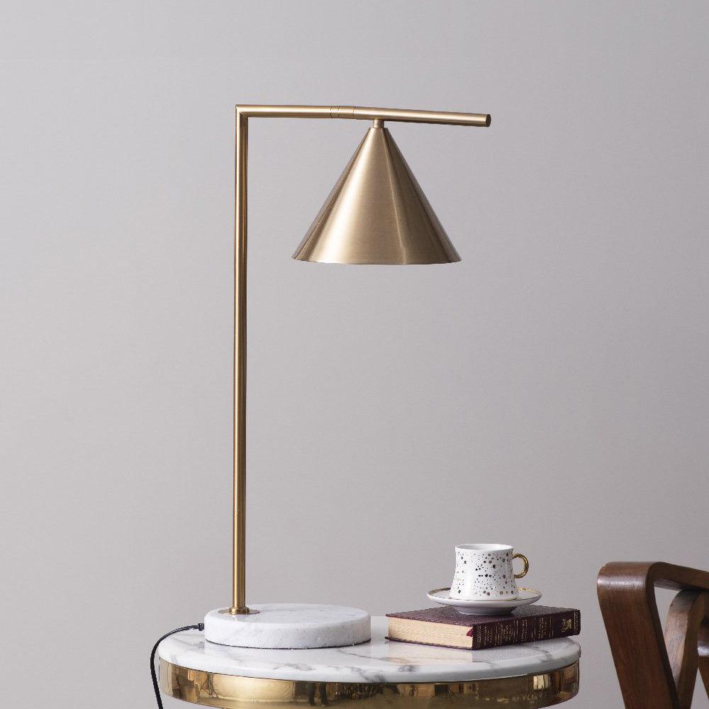 Lampe à poser moderne Tuomas en Marbre Noir