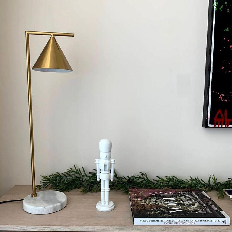 Lampe à poser moderne Tuomas en Marbre Noir