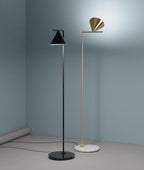 Lampadaire moderne Tuomas en Marbre Noir