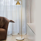 Lampadaire moderne Tuomas en Marbre Noir