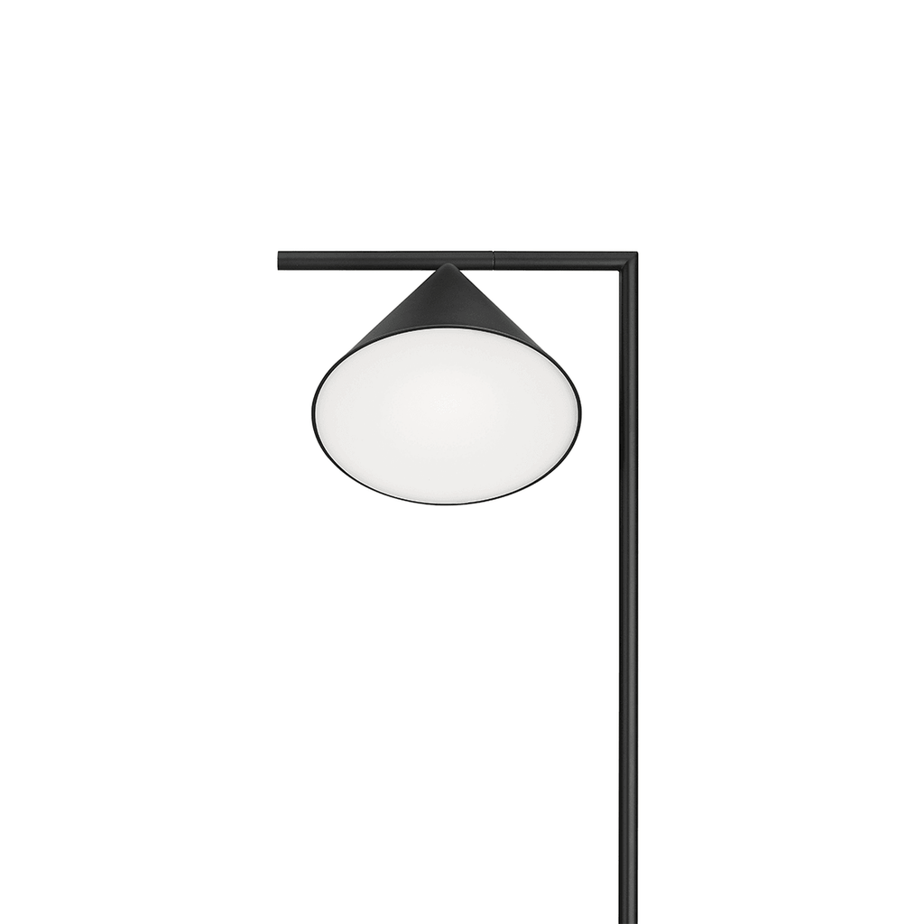 Lampadaire moderne Tuomas en Marbre Cuivre