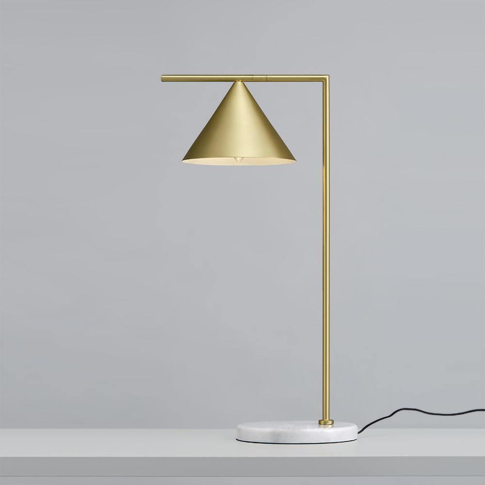 Lampadaire moderne Tuomas en Marbre Noir