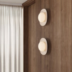 Applique murale moderne Quinn en Travertin Noir marbre