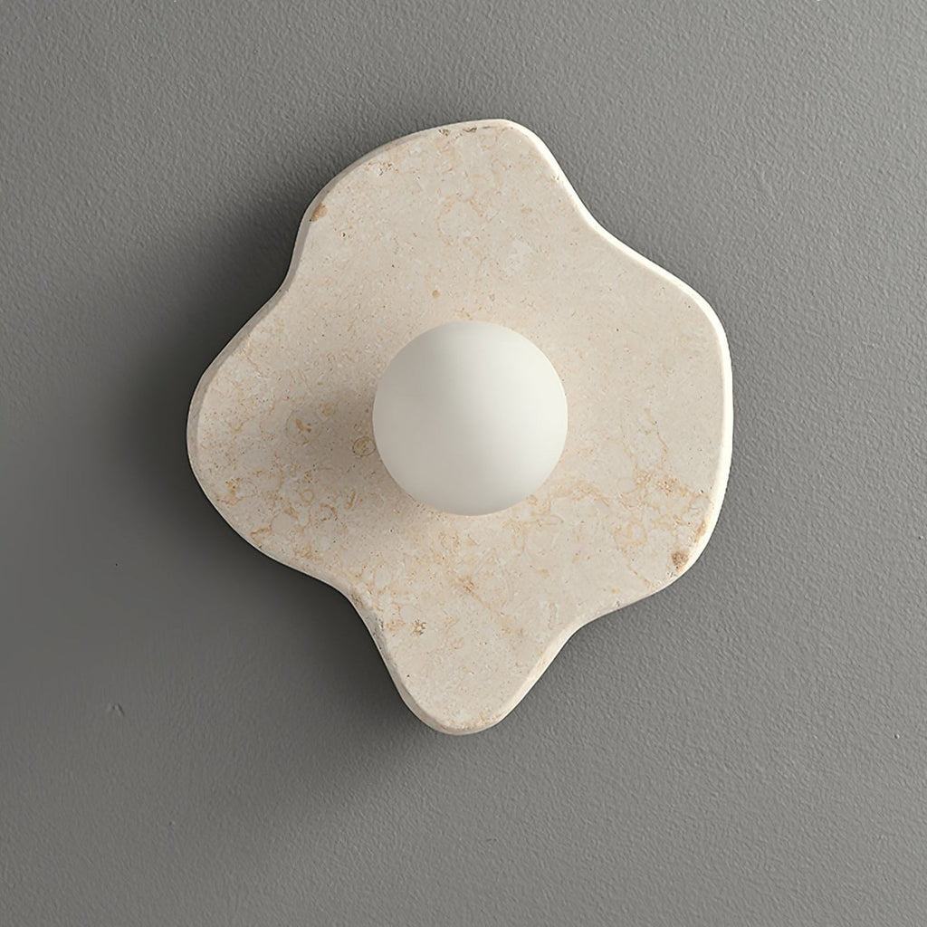 Applique murale moderne Elmo en Marbre Beige