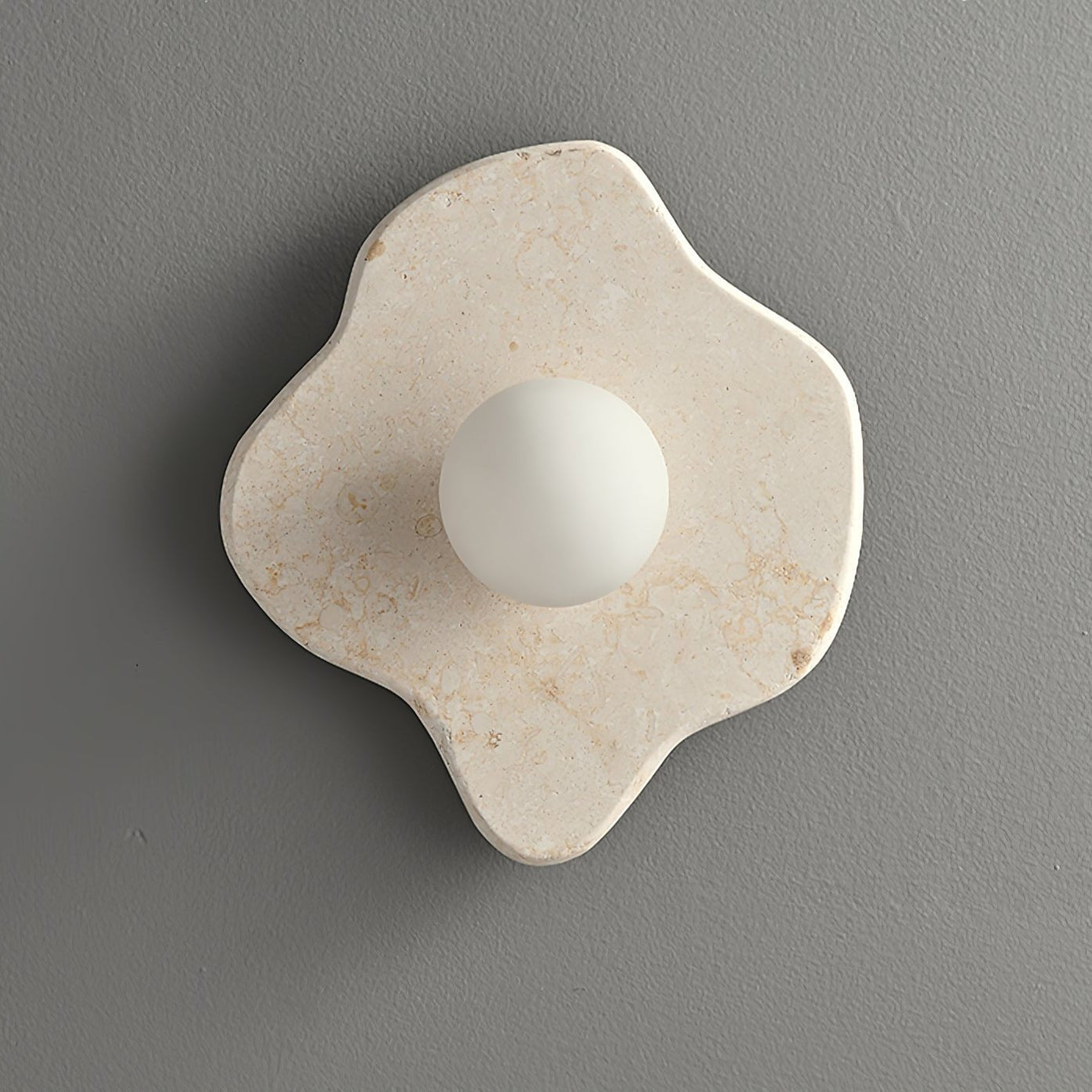 Applique murale moderne Elmo en Marbre Beige