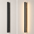 Applique Murale Extérieur LED Étanche en Métal Noir