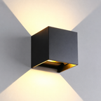 Applique Extérieur LED Cube Double Faisceau