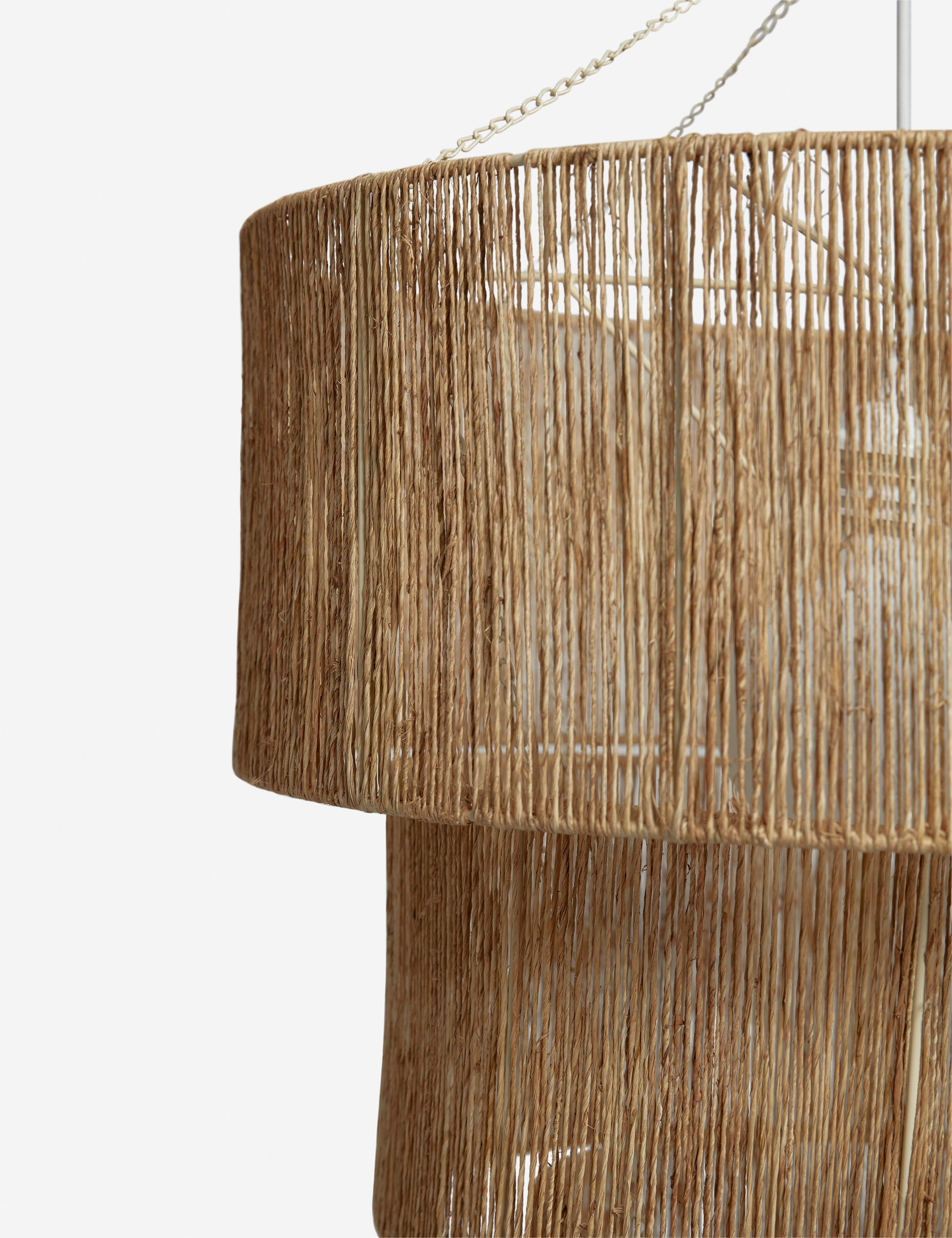 Lustre minimaliste Cox en jute