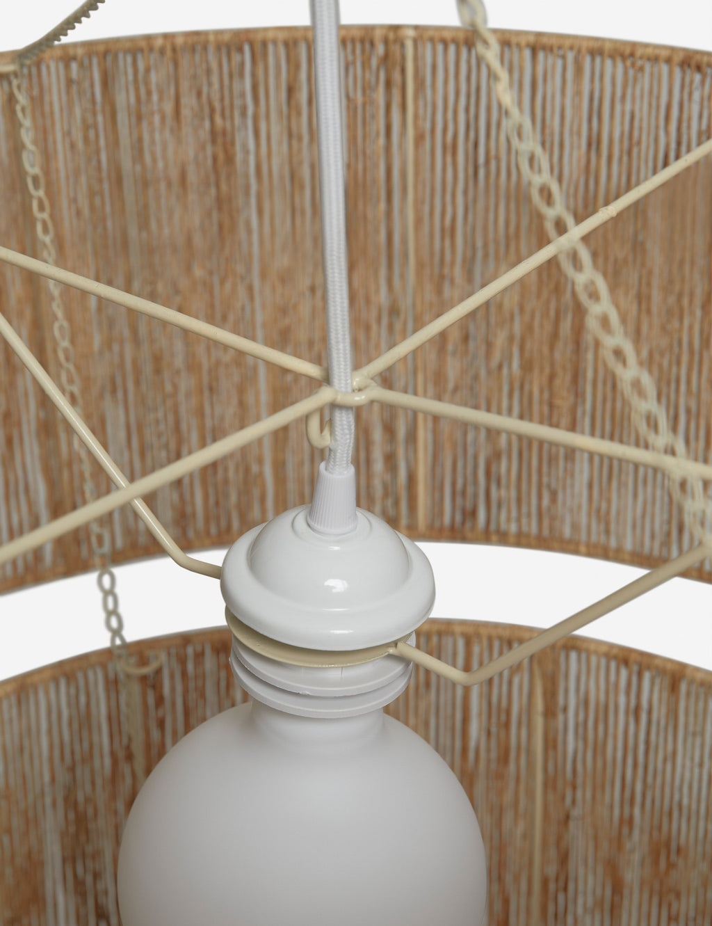 Lustre minimaliste Cox en jute