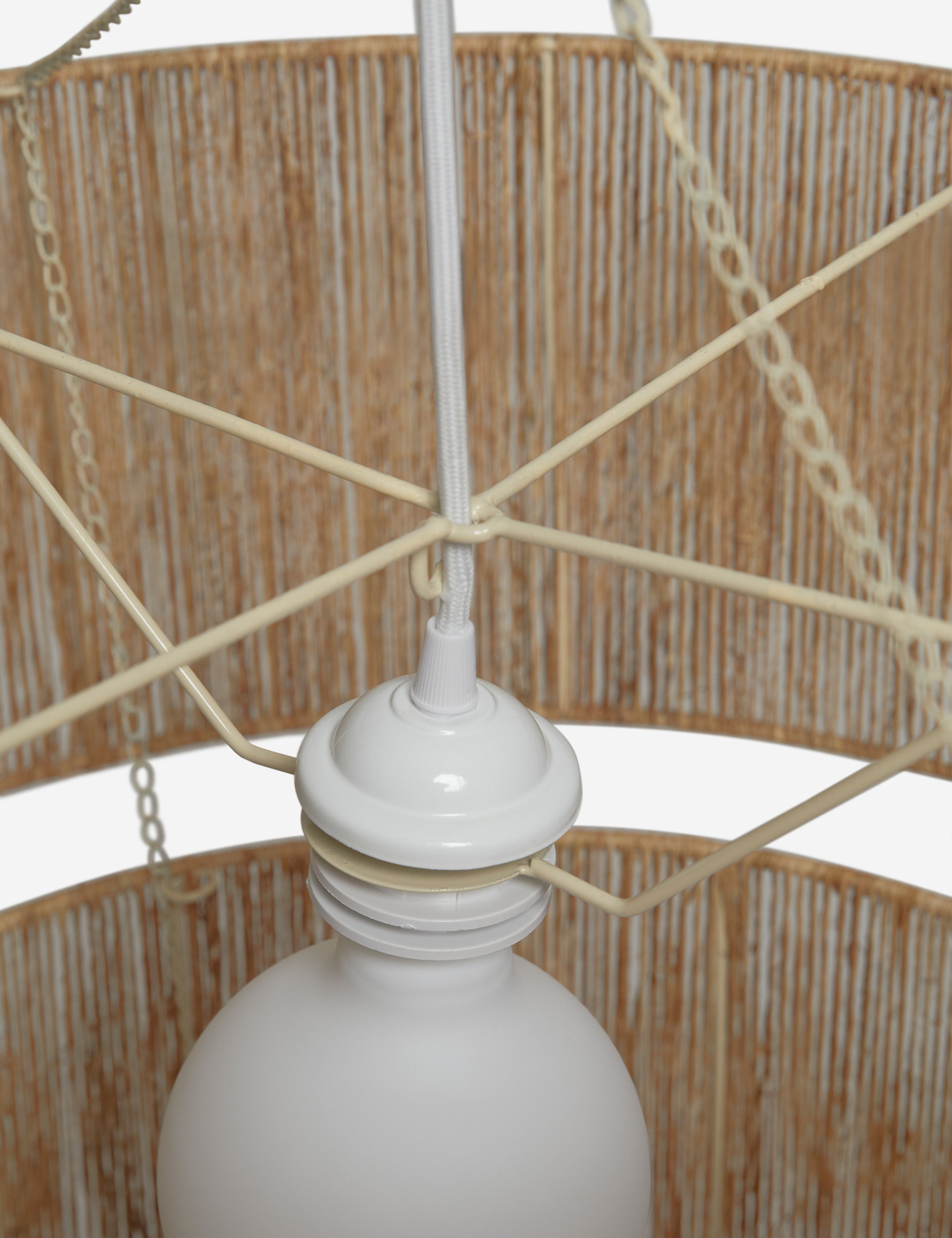 Lustre minimaliste Cox en jute