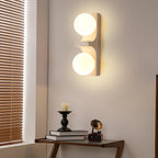 Applique murale moderne Osmund en Travertin jaune