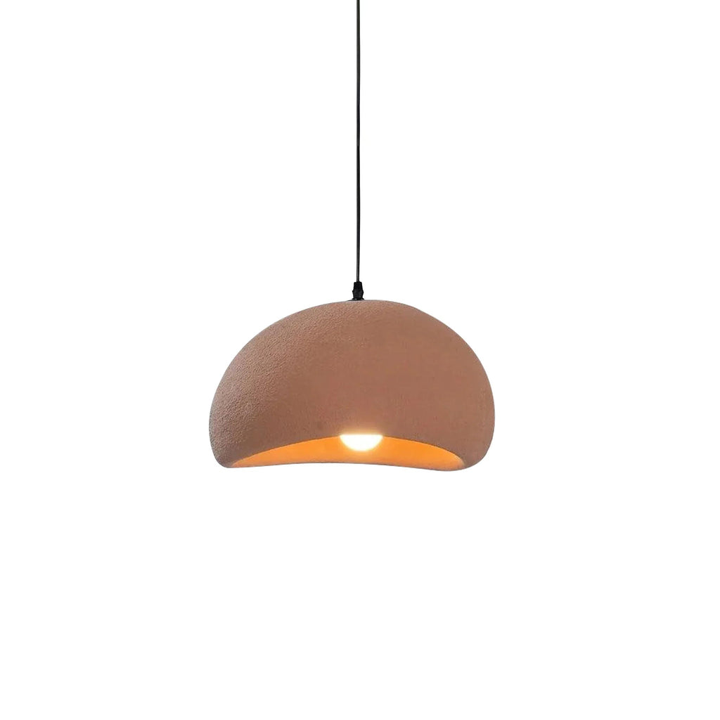 Suspension moderne Greger en Polystyrène noir câble suspendu