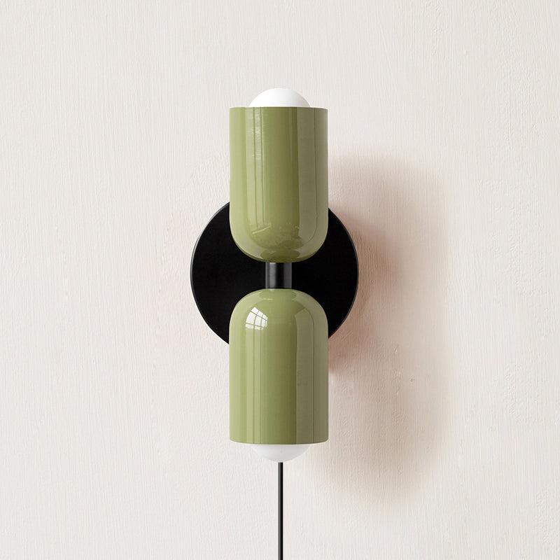 Applique murale moderne Harper en Métal Vert