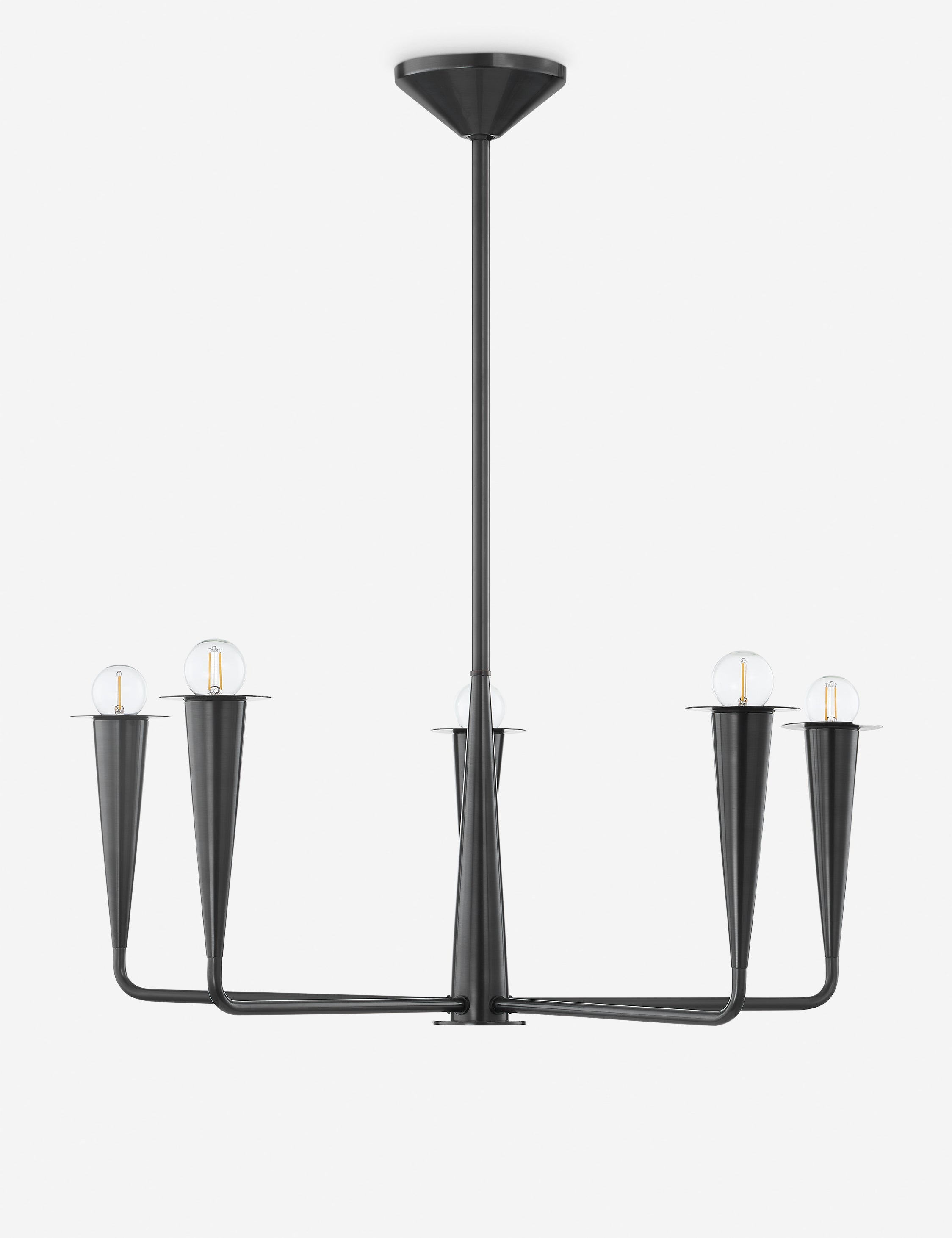 Lustre classique Rutland en noir - Noir