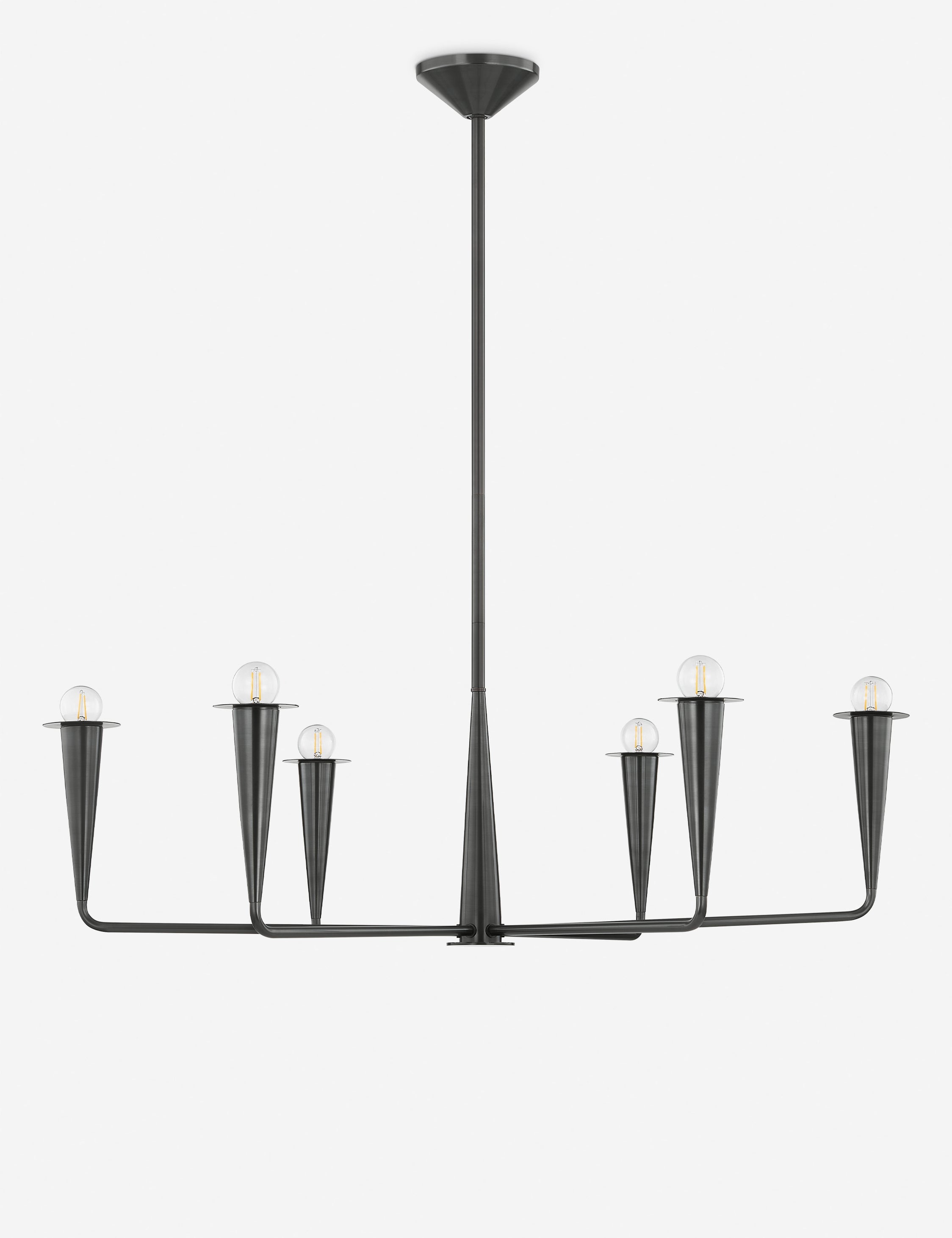 Lustre classique Rutland en noir - Noir