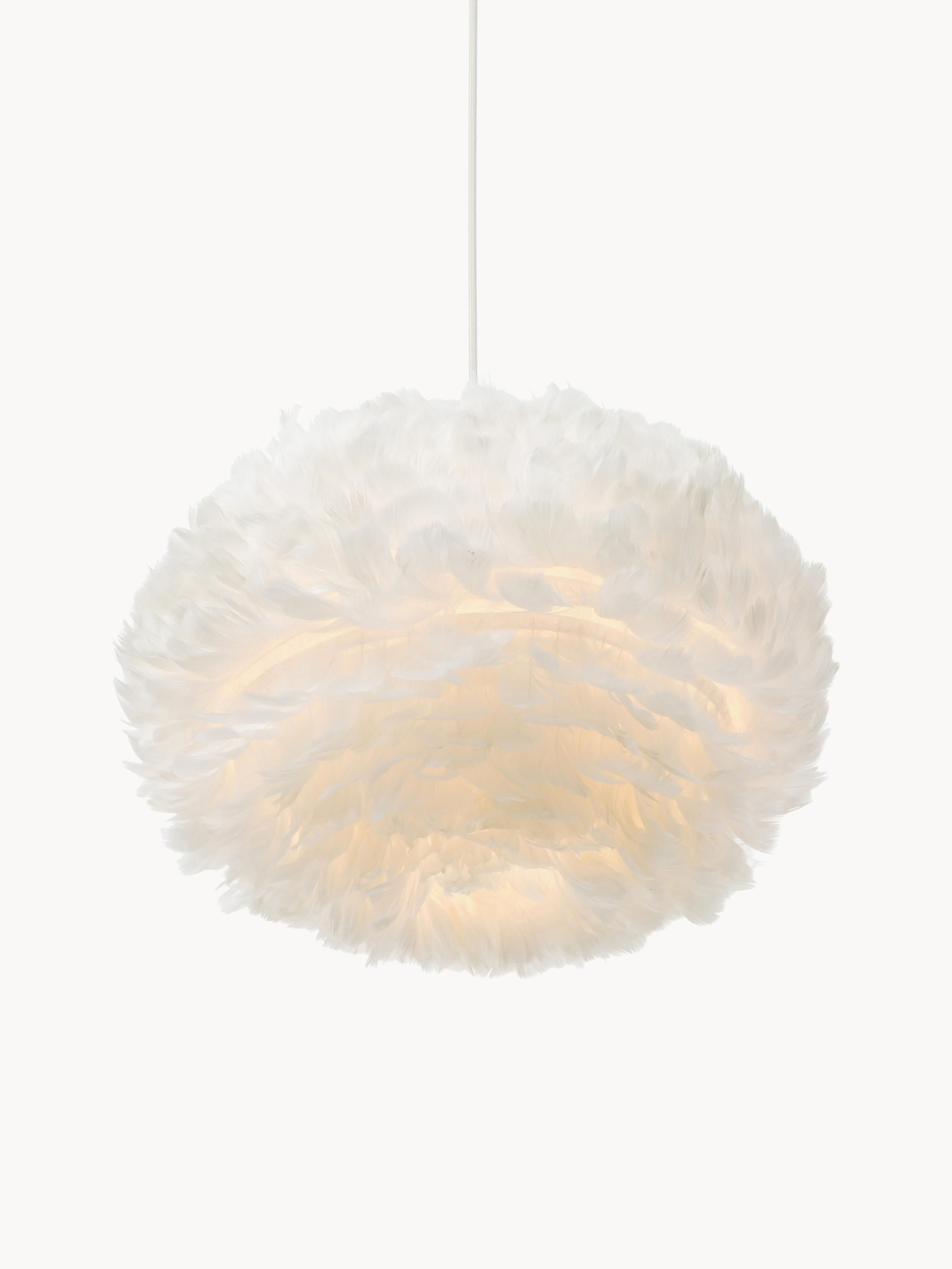 Suspension en plumes Bjalfi - Blanc