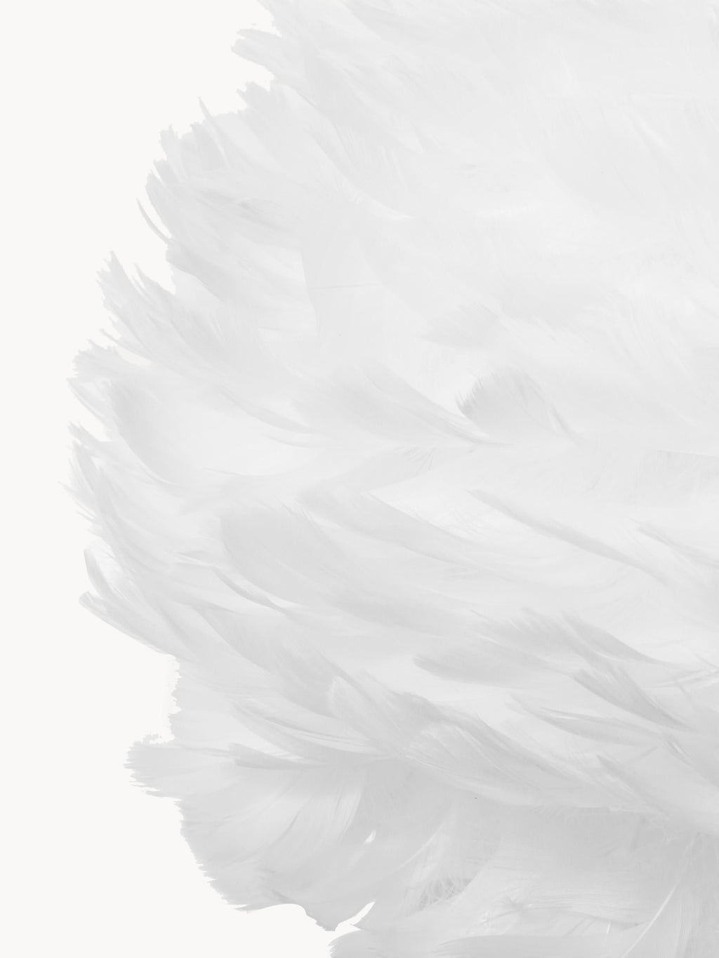 Suspension en plumes Bjalfi - Blanc