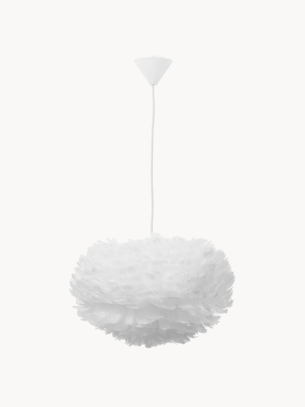 Suspension en plumes Bjalfi - Blanc