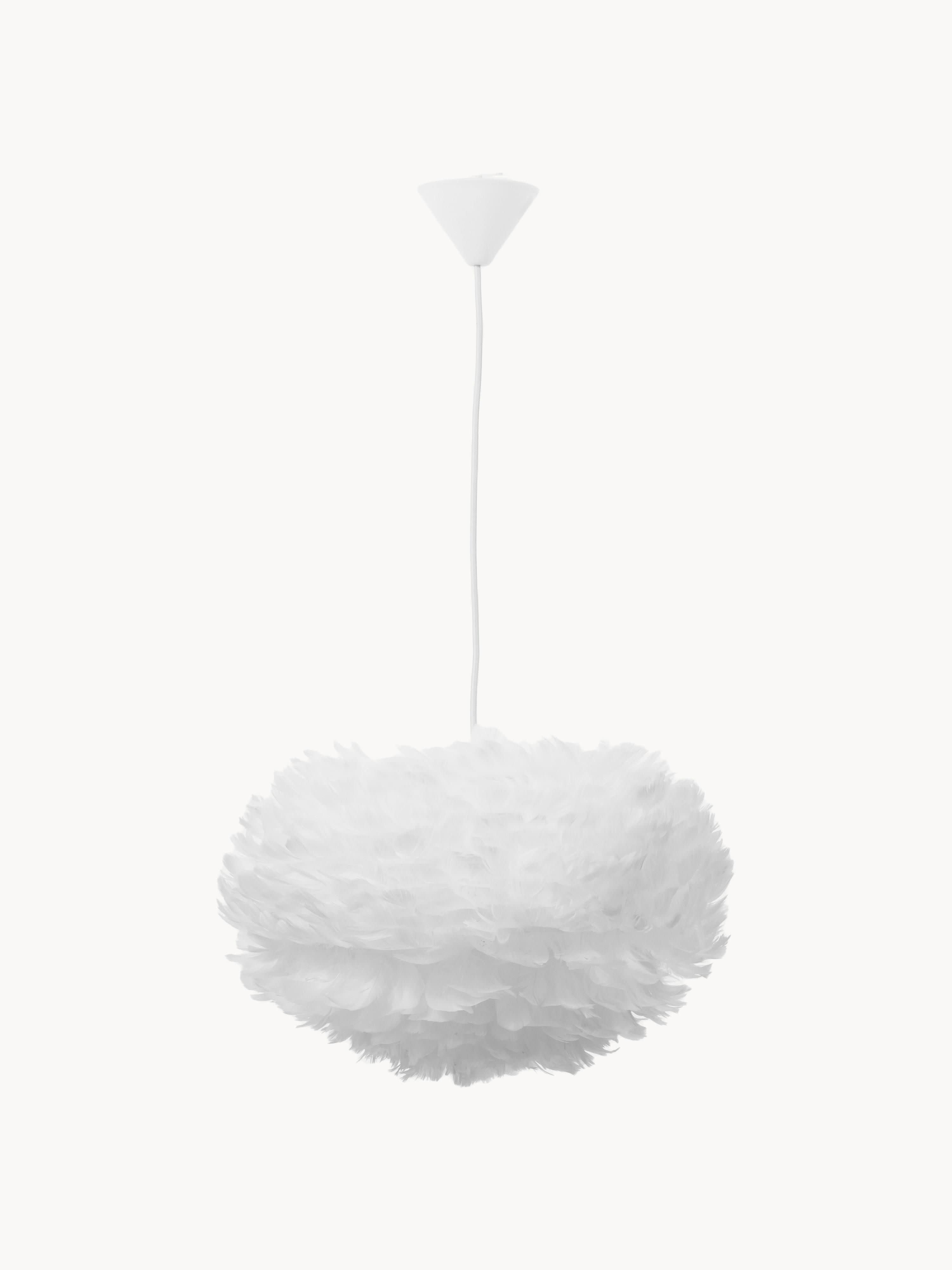 Suspension en plumes Bjalfi - Blanc