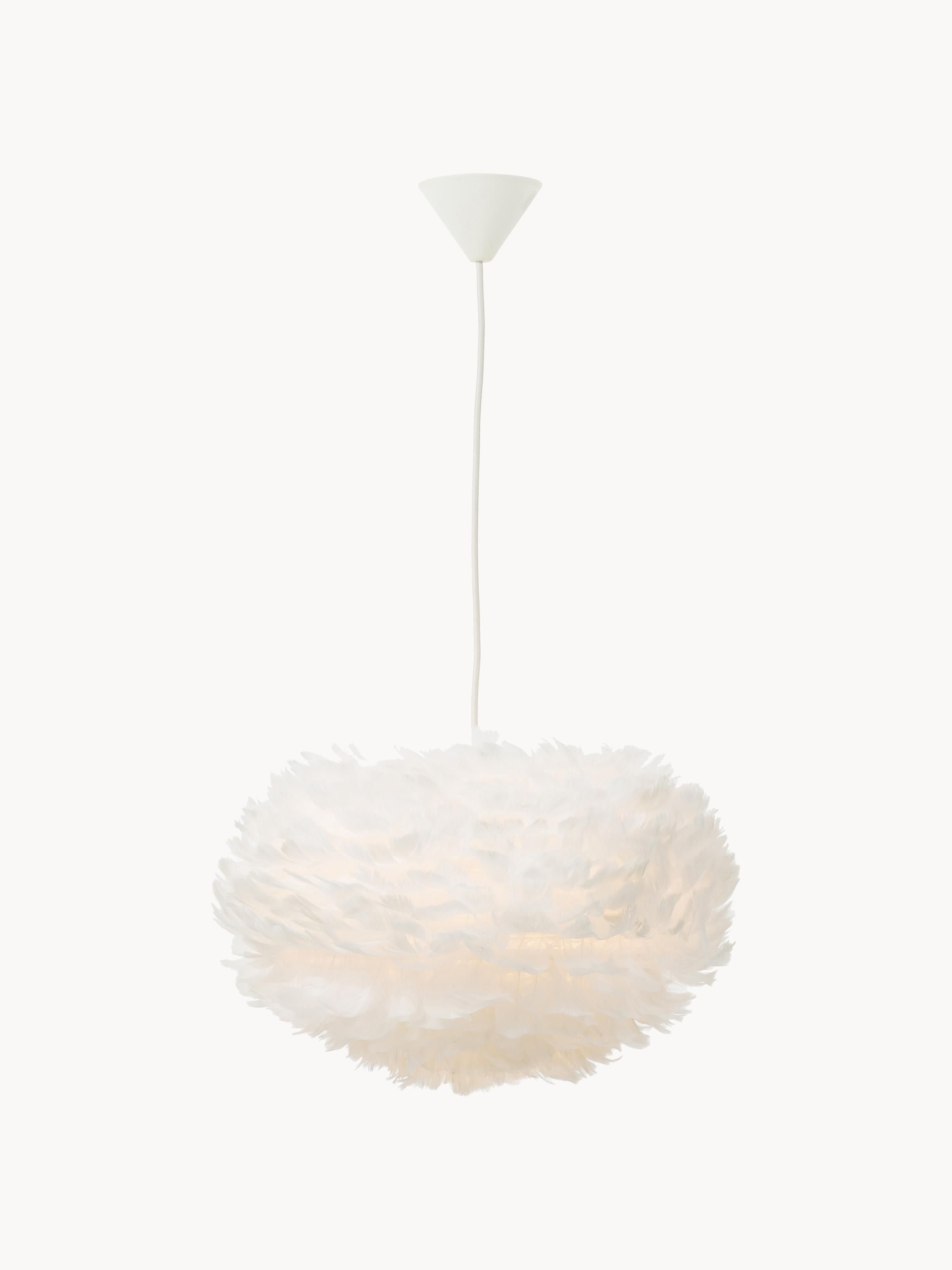 Suspension en plumes Bjalfi - Blanc