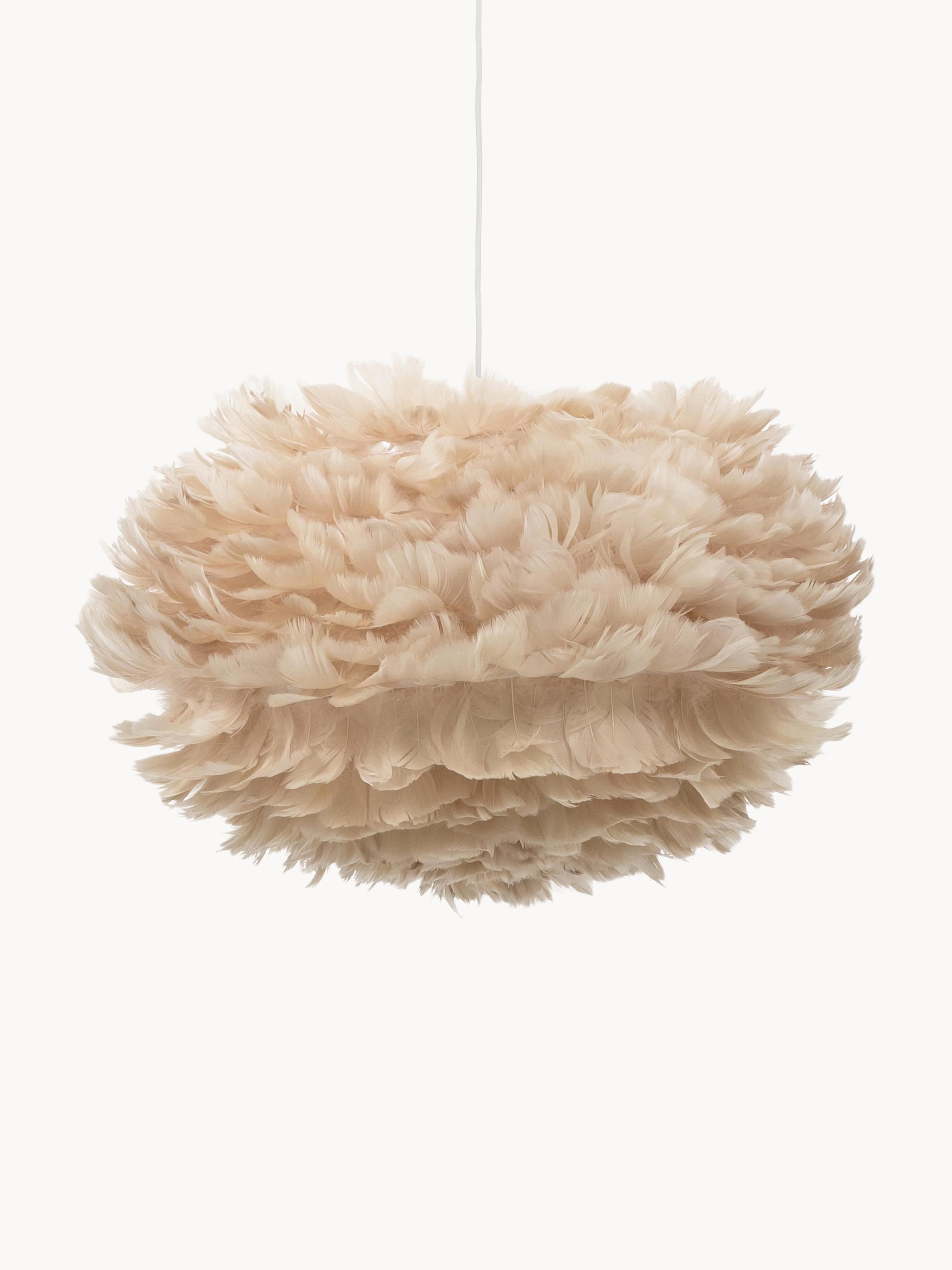 Suspension en plumes Bjalfi - Beige clair