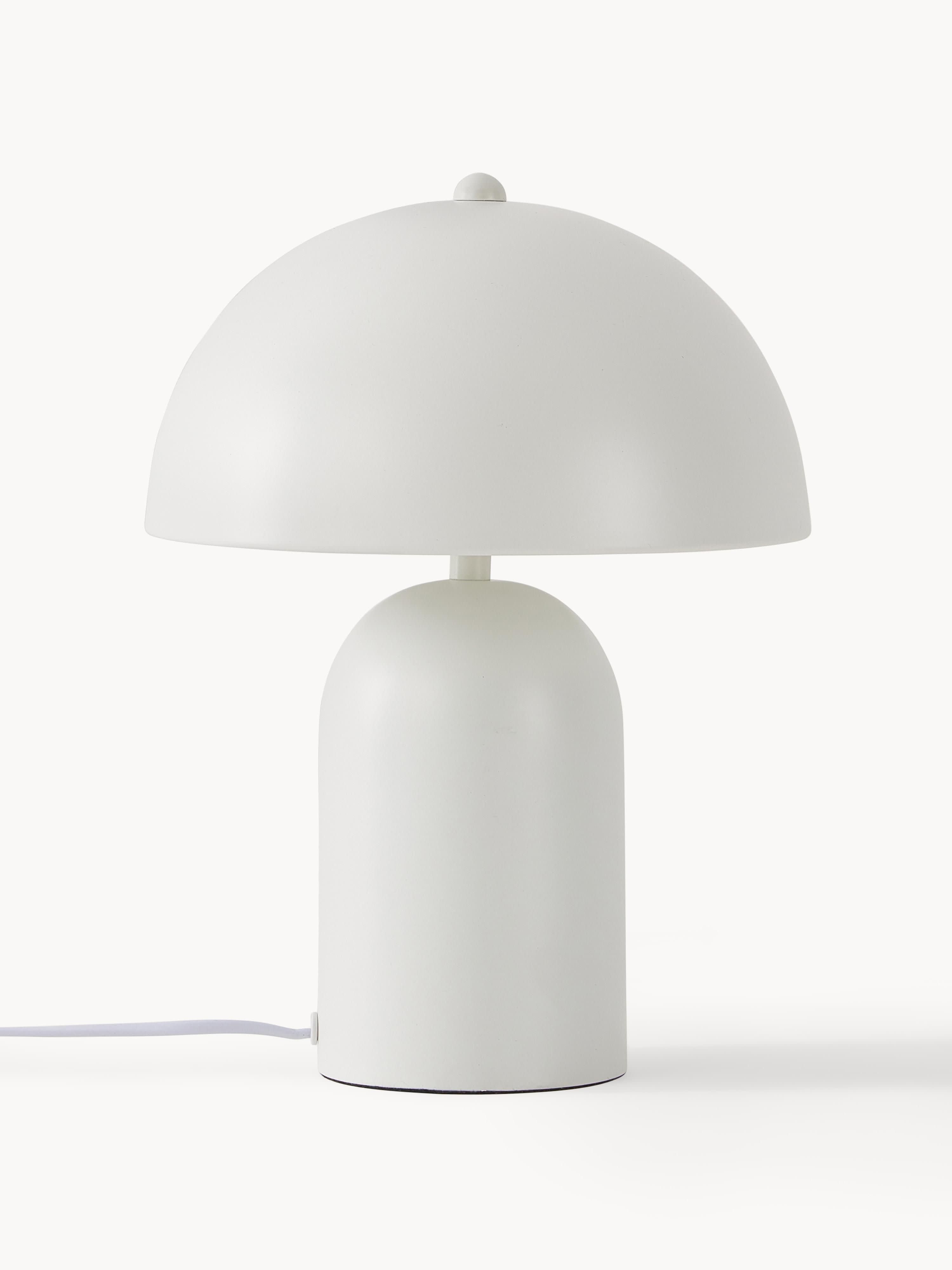 Lampe à poser rétro Elmo - Blanc, mat