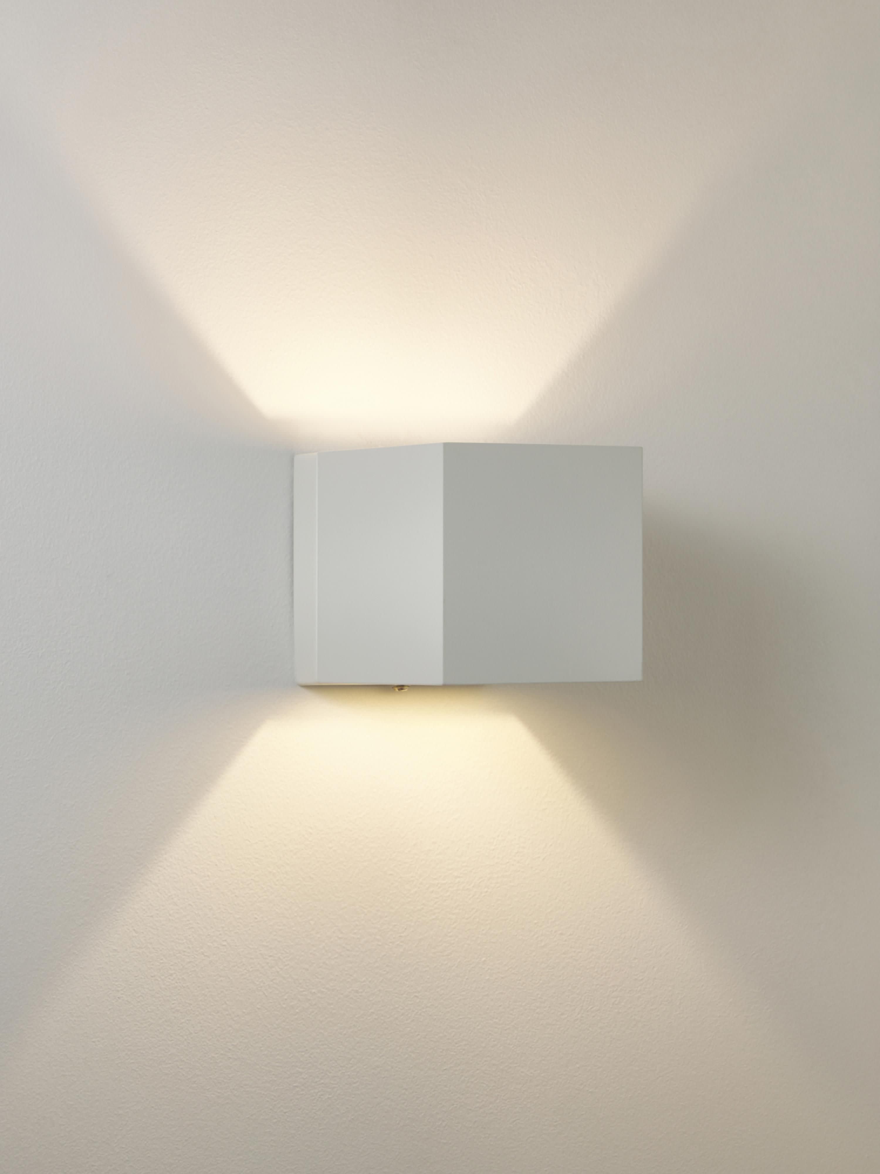 Petite applique murale Tolv - Blanc