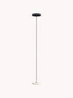 Suspension LED design Kurt - Blanc crème, doré
