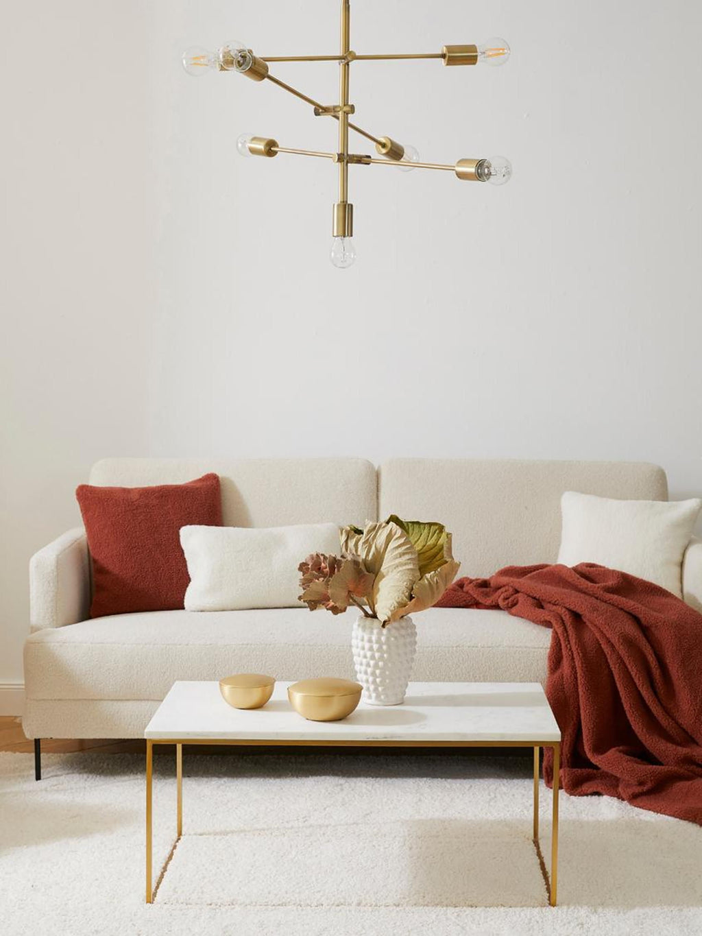 Grande suspension Arnleif - Or laiton