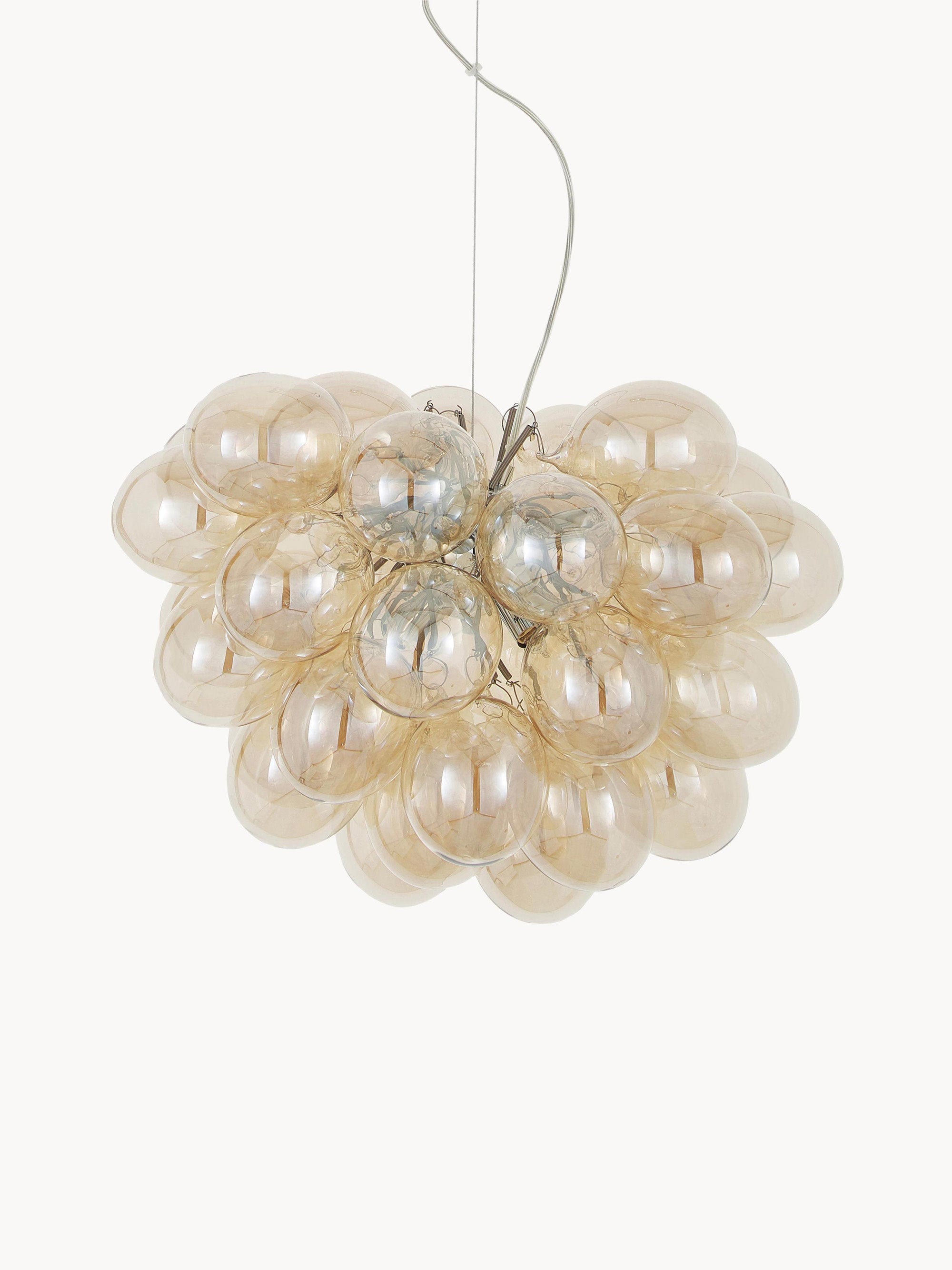 Suspension soufflée à la bouche Magnar - Beige