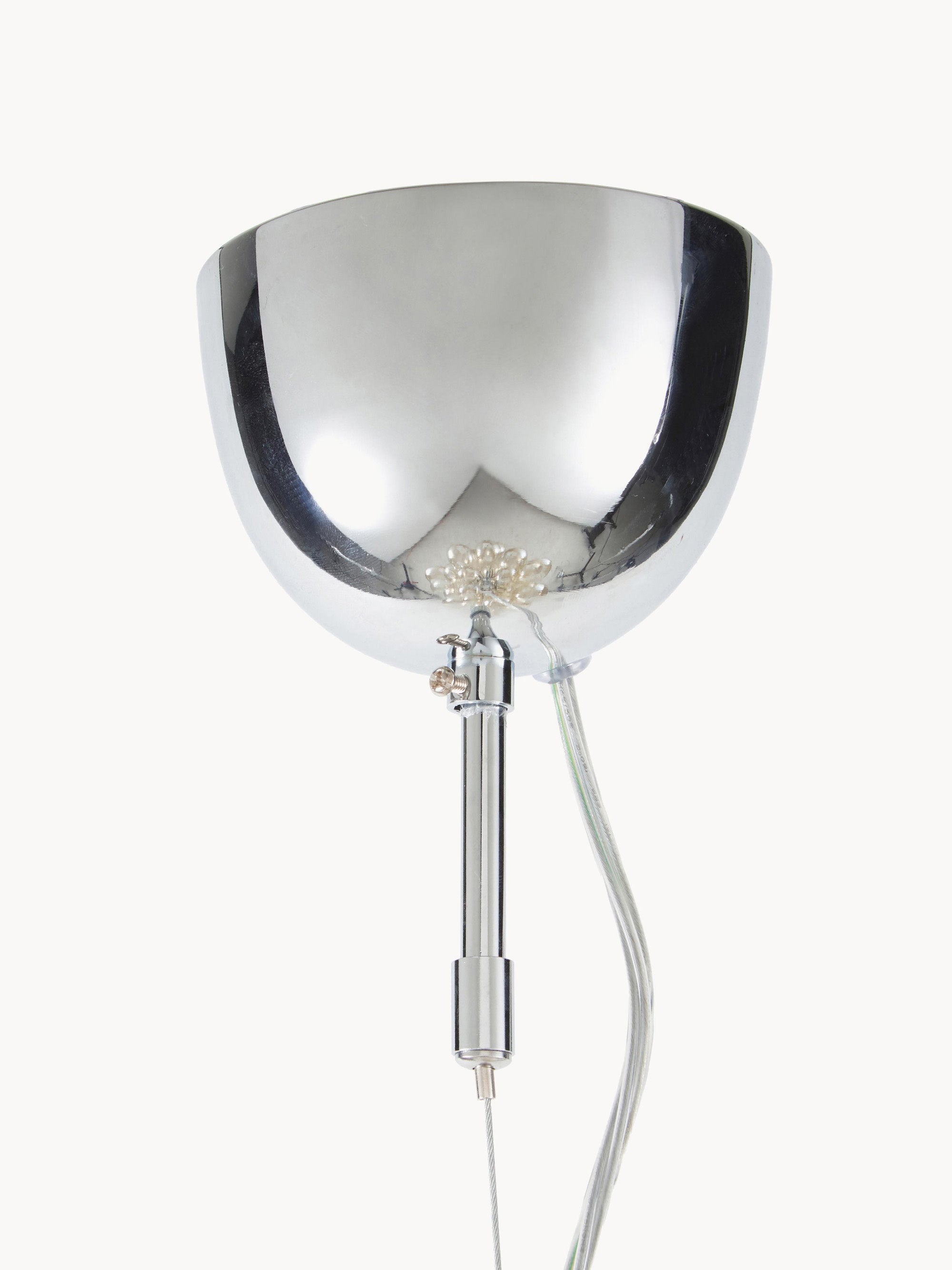 Suspension grappe en verre Didrek - Beige
