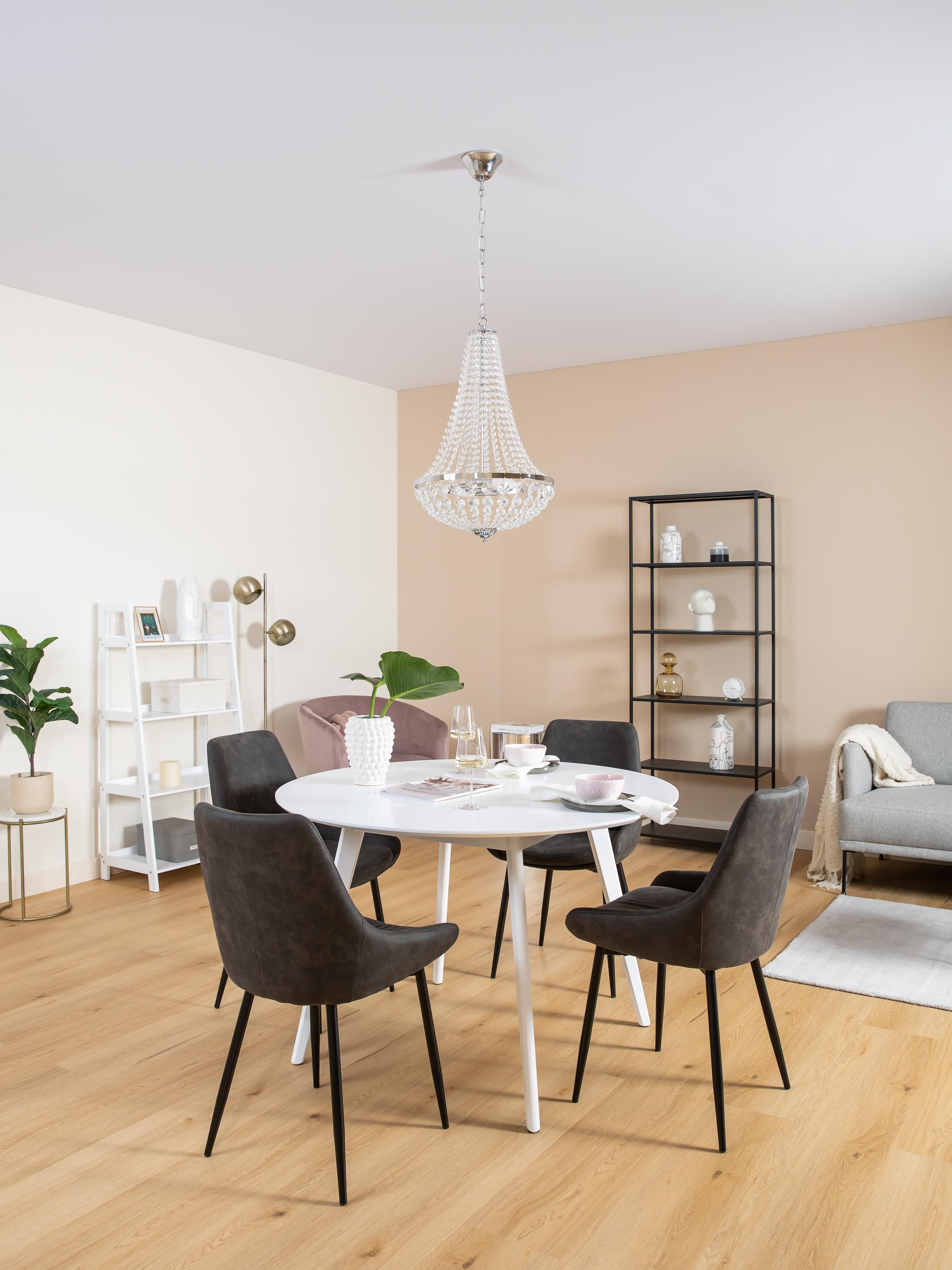 Lustre Collin - Argenté, transparent