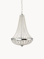 Lustre Collin - Argenté, transparent