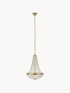 Lustre Collin - Doré, transparent