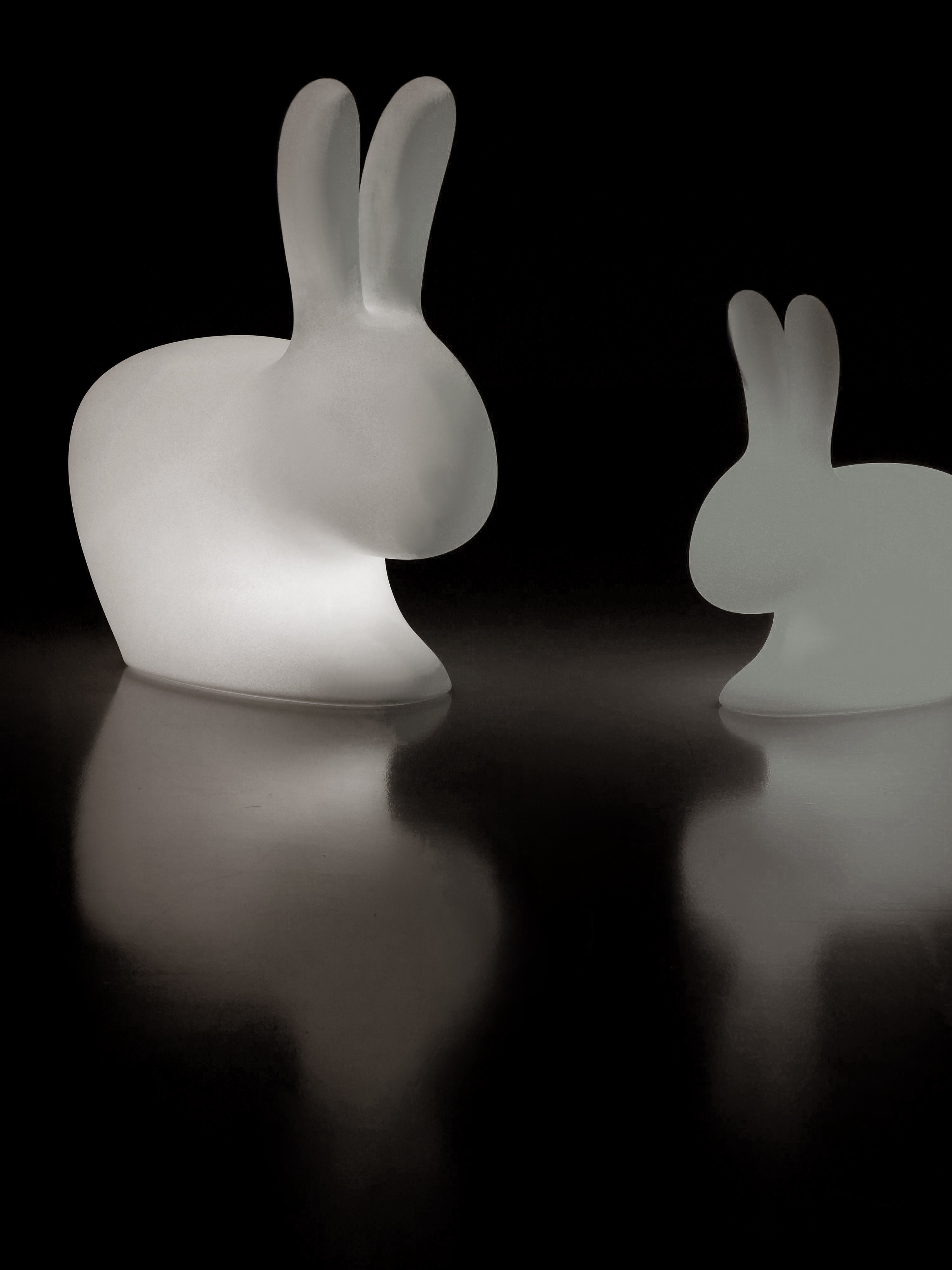 Borne d'éclairage LED mobile Rafael, intensité ajustable - Blanc