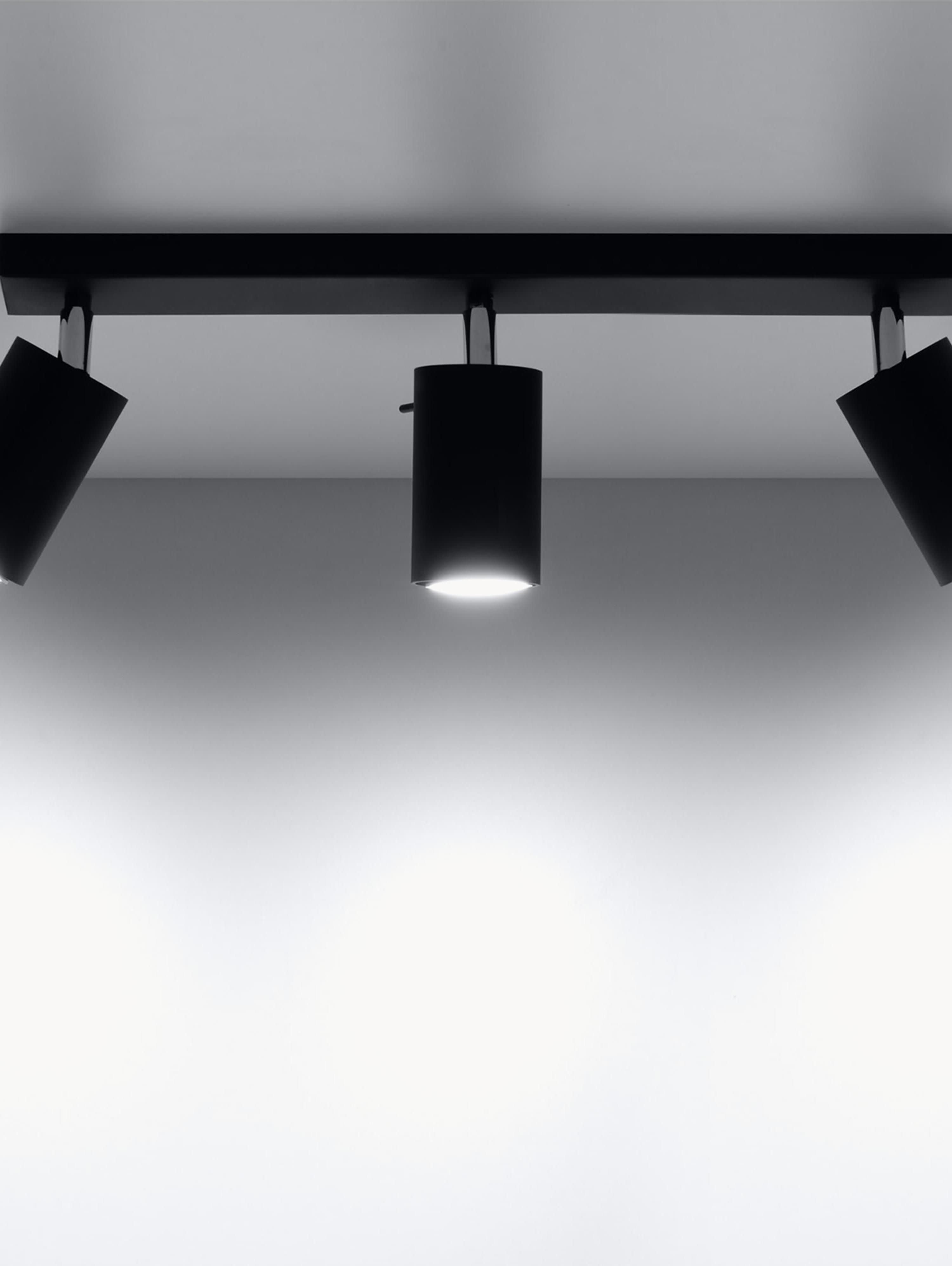 Spot plafond Lykke - Noir