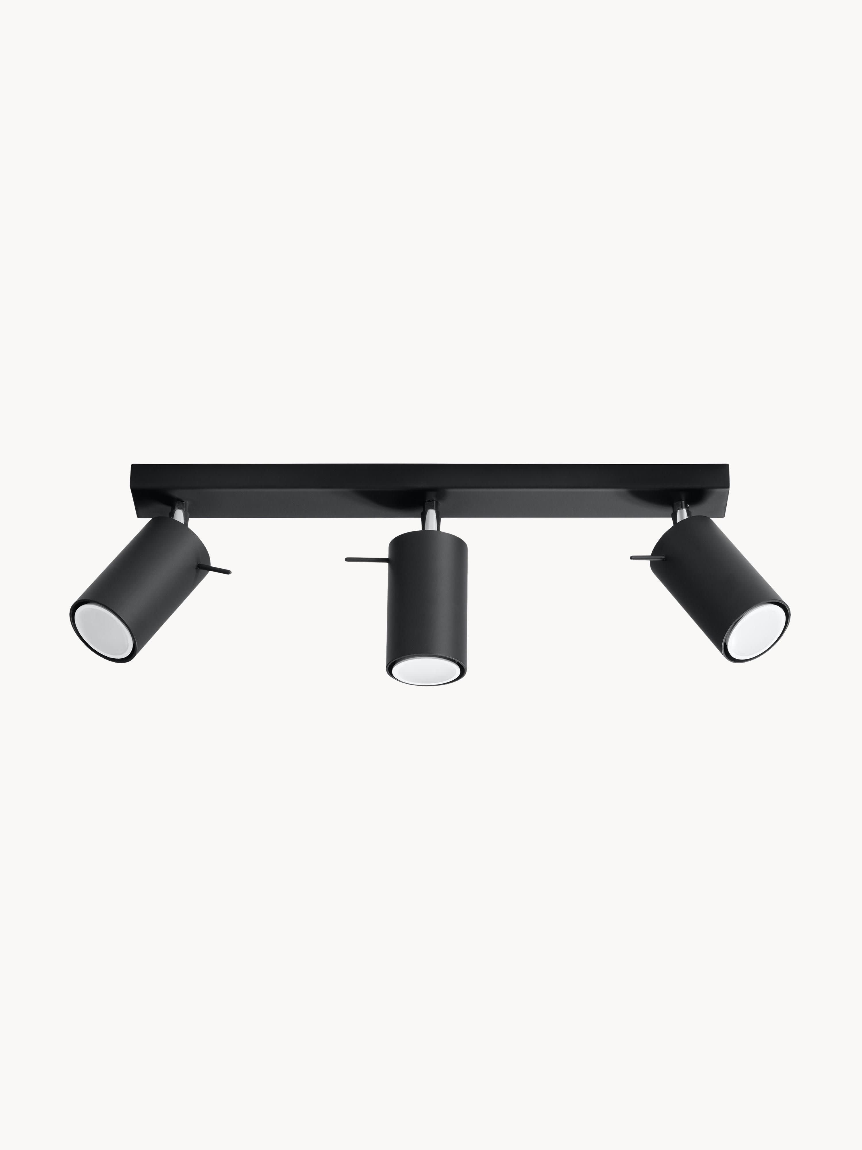 Spot plafond Lykke - Noir
