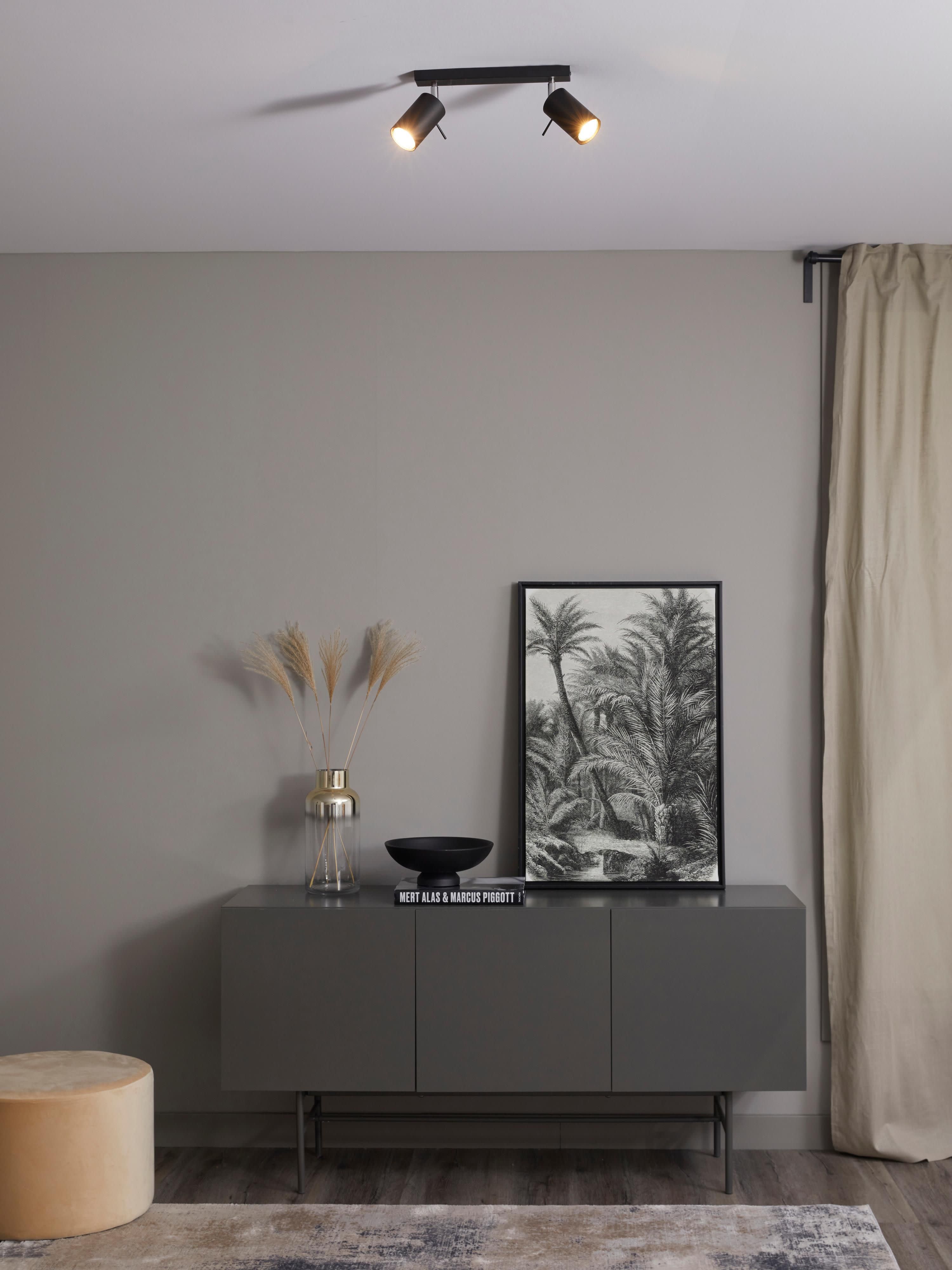 Spot plafond Lykke - Noir