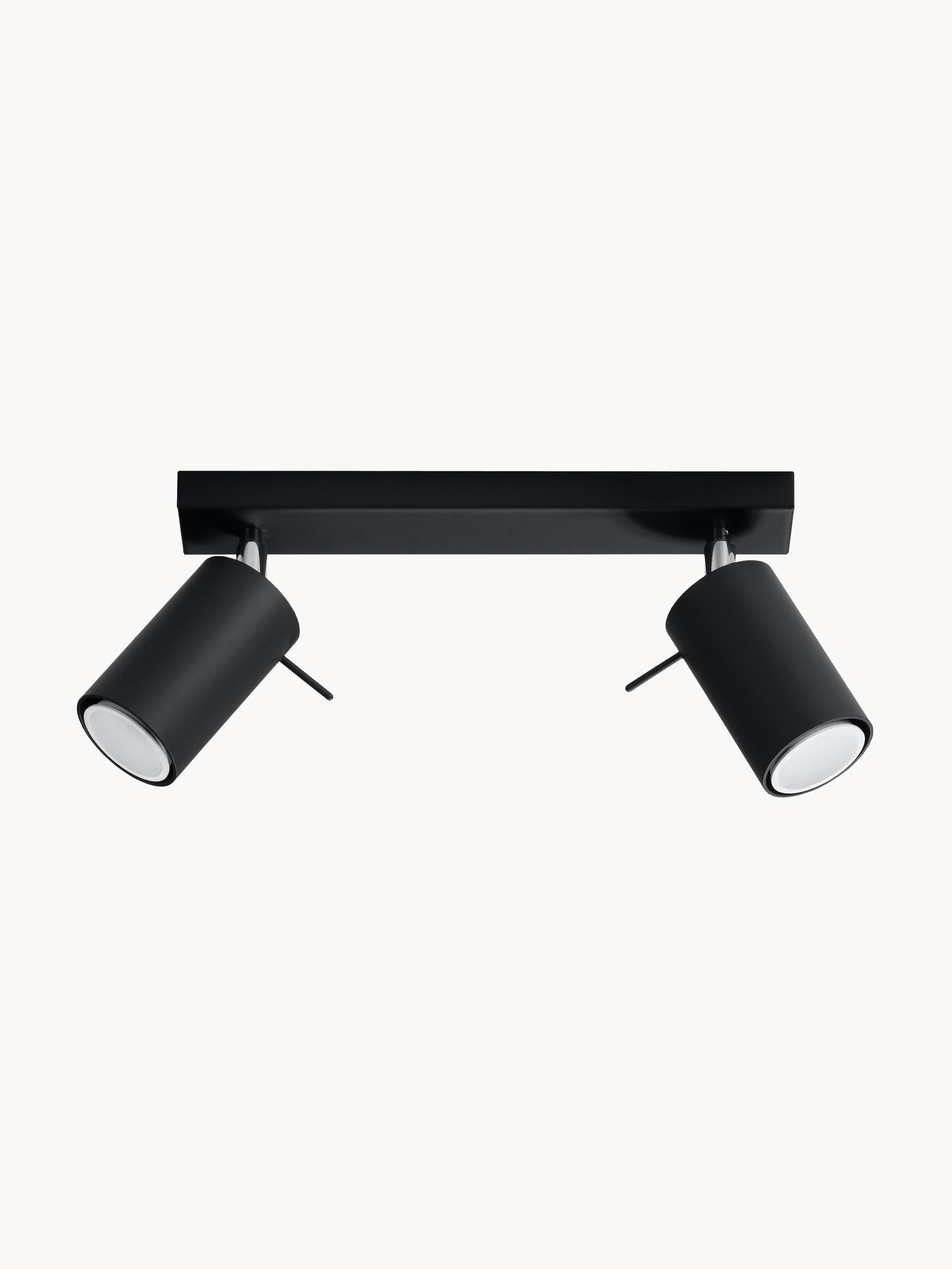 Spot plafond Lykke - Noir