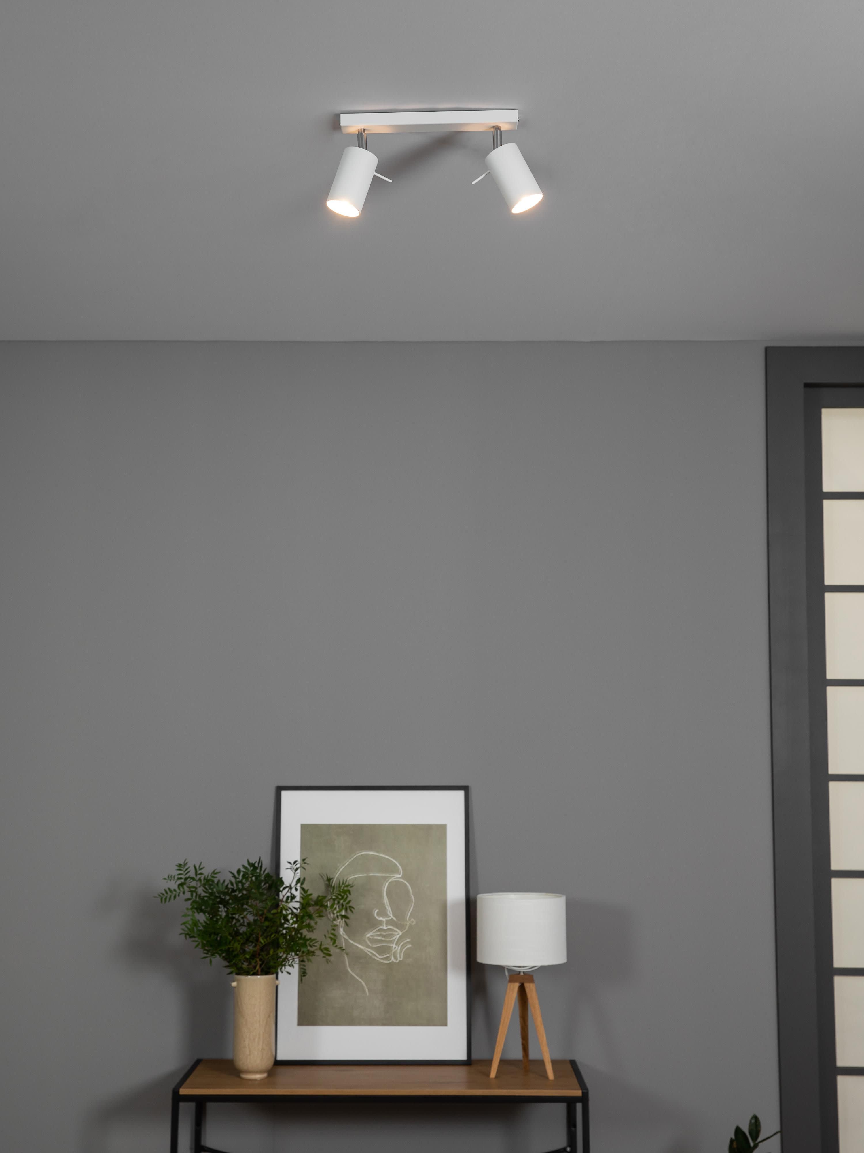 Spot plafond Lykke - Blanc