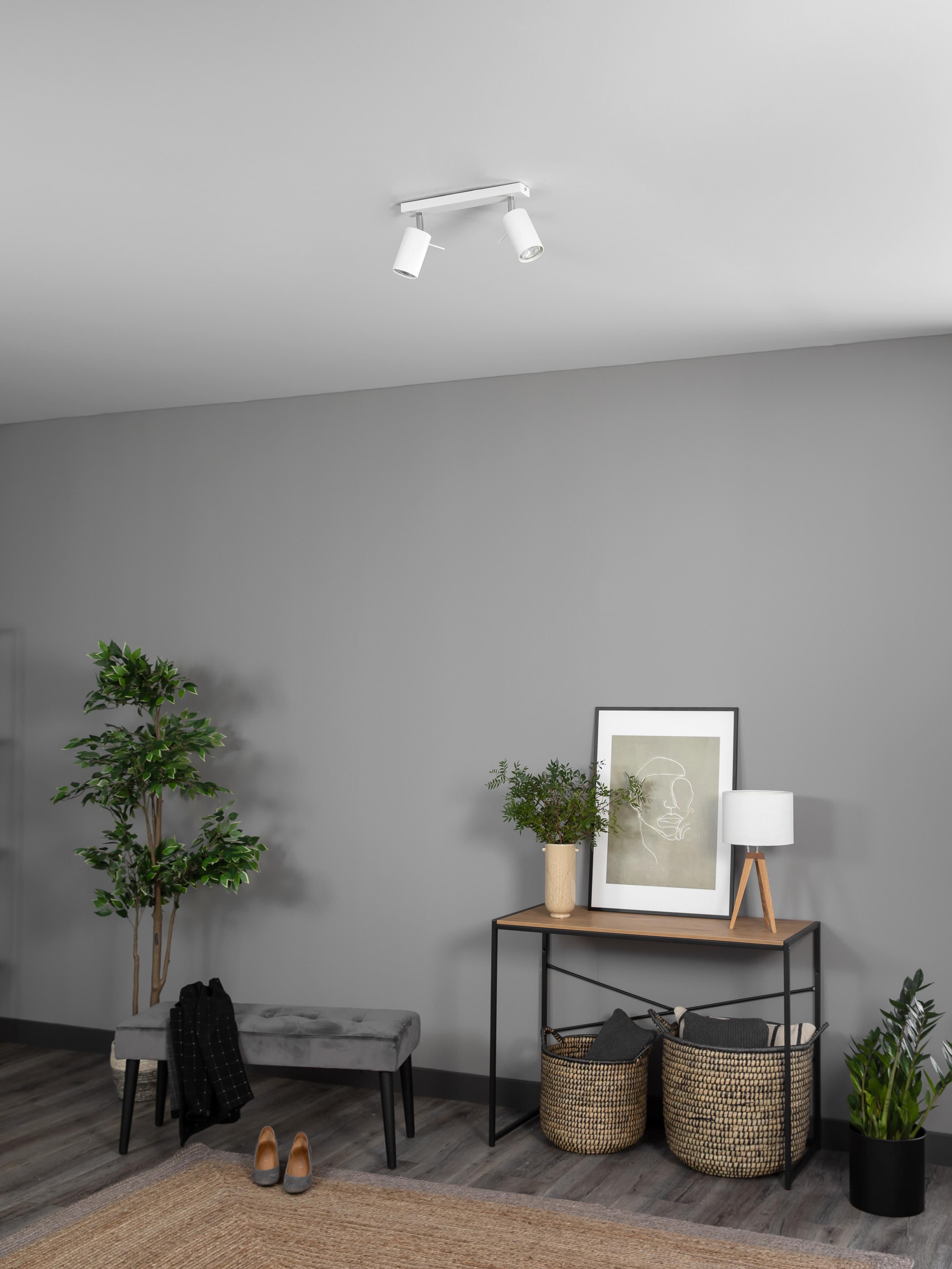 Spot plafond Lykke - Blanc