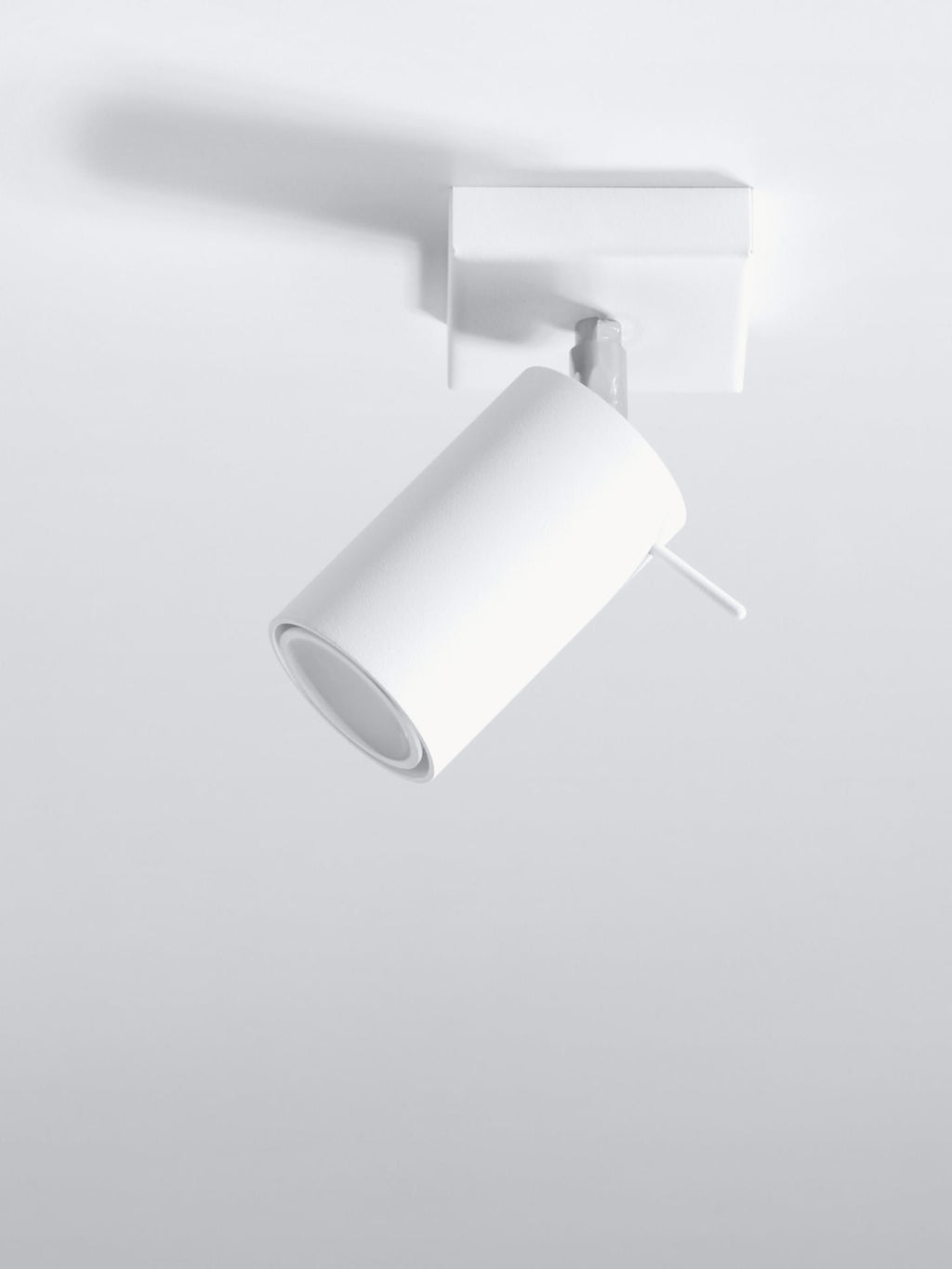Spot orientable mur et plafond Lykke - Blanc