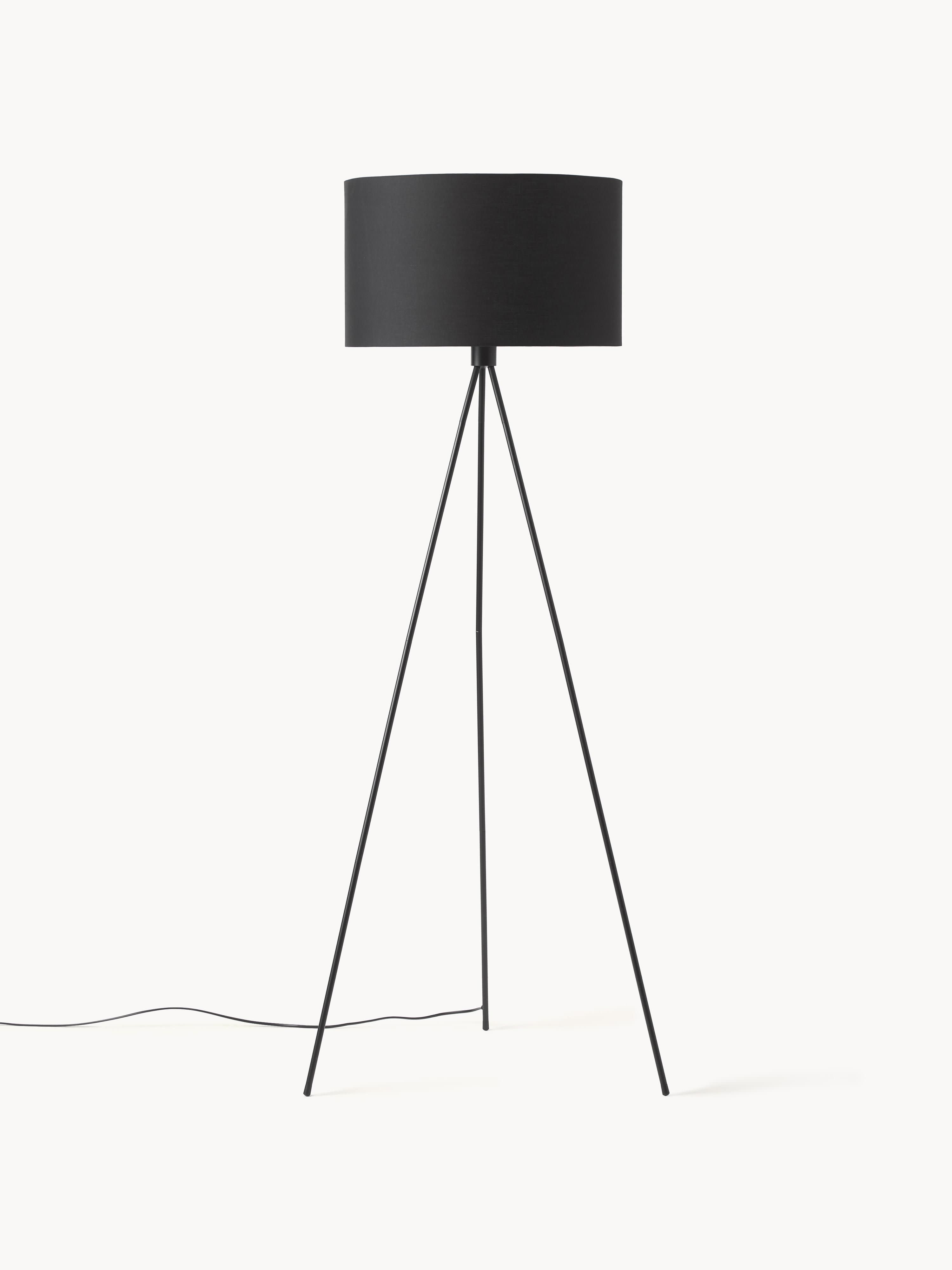 Lampadaire trépied scandi Gylfi - Noir