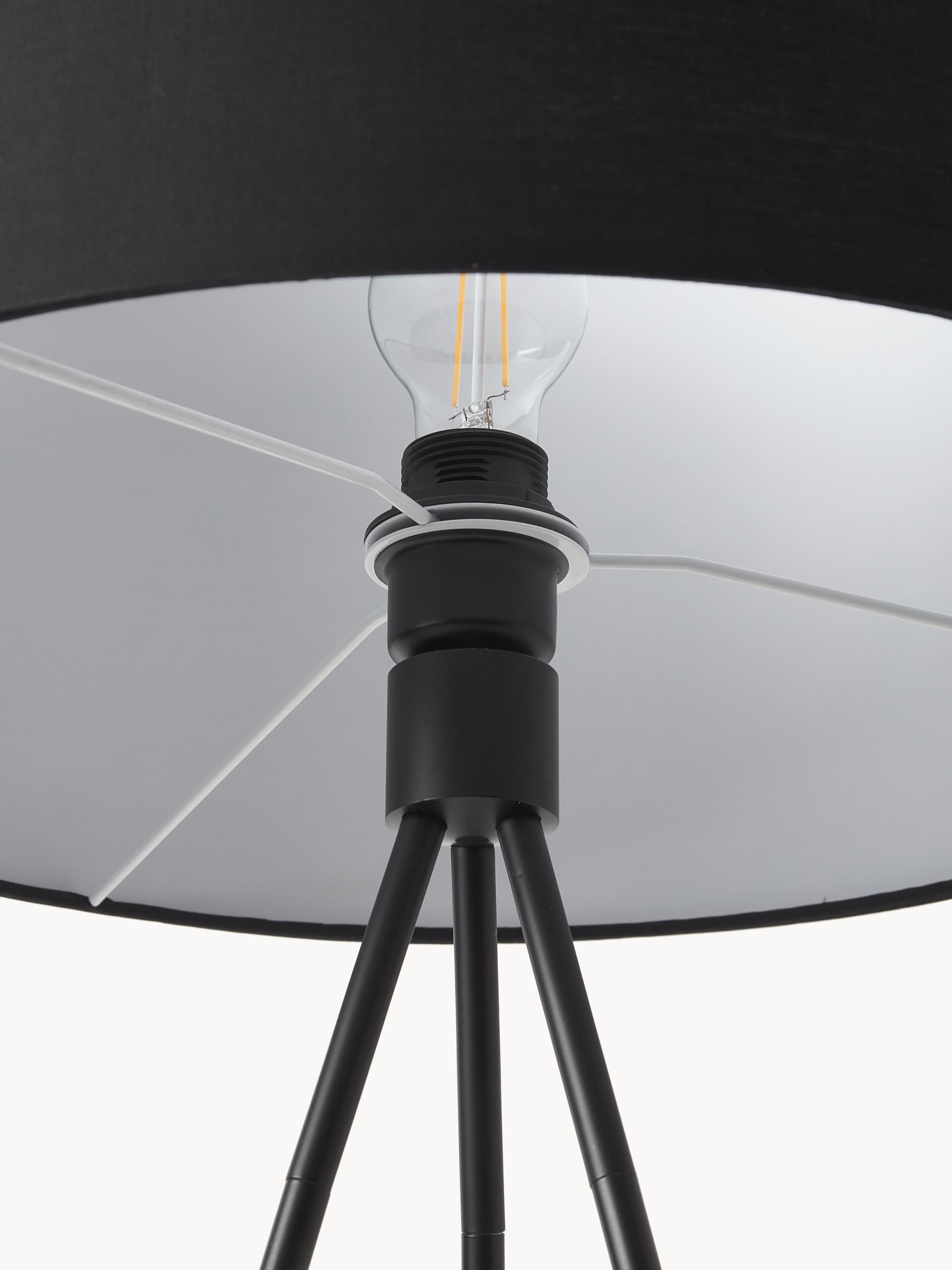 Lampadaire trépied scandi Gylfi - Noir