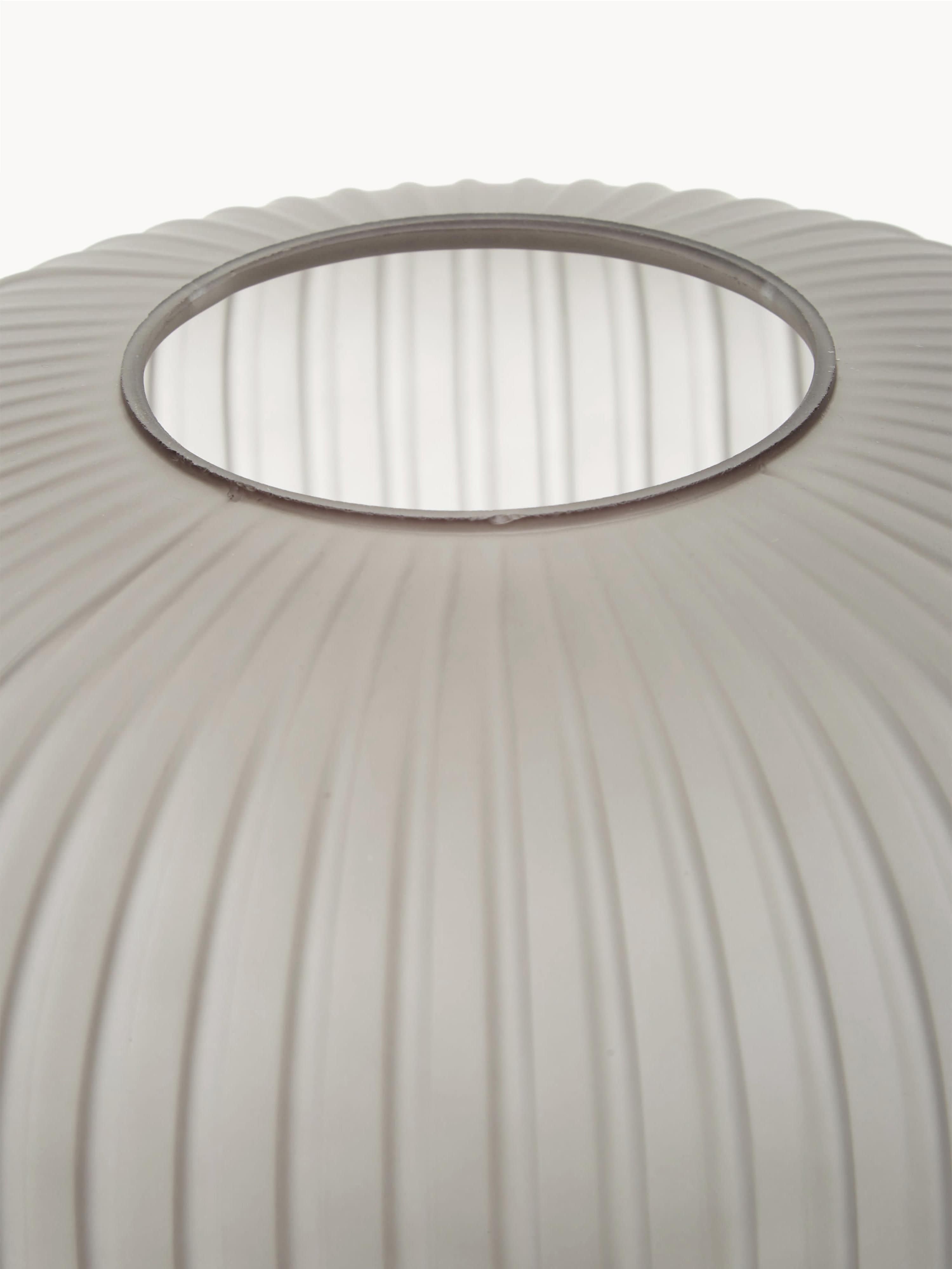 Grande lampe à poser en verre Valter - Doré, gris