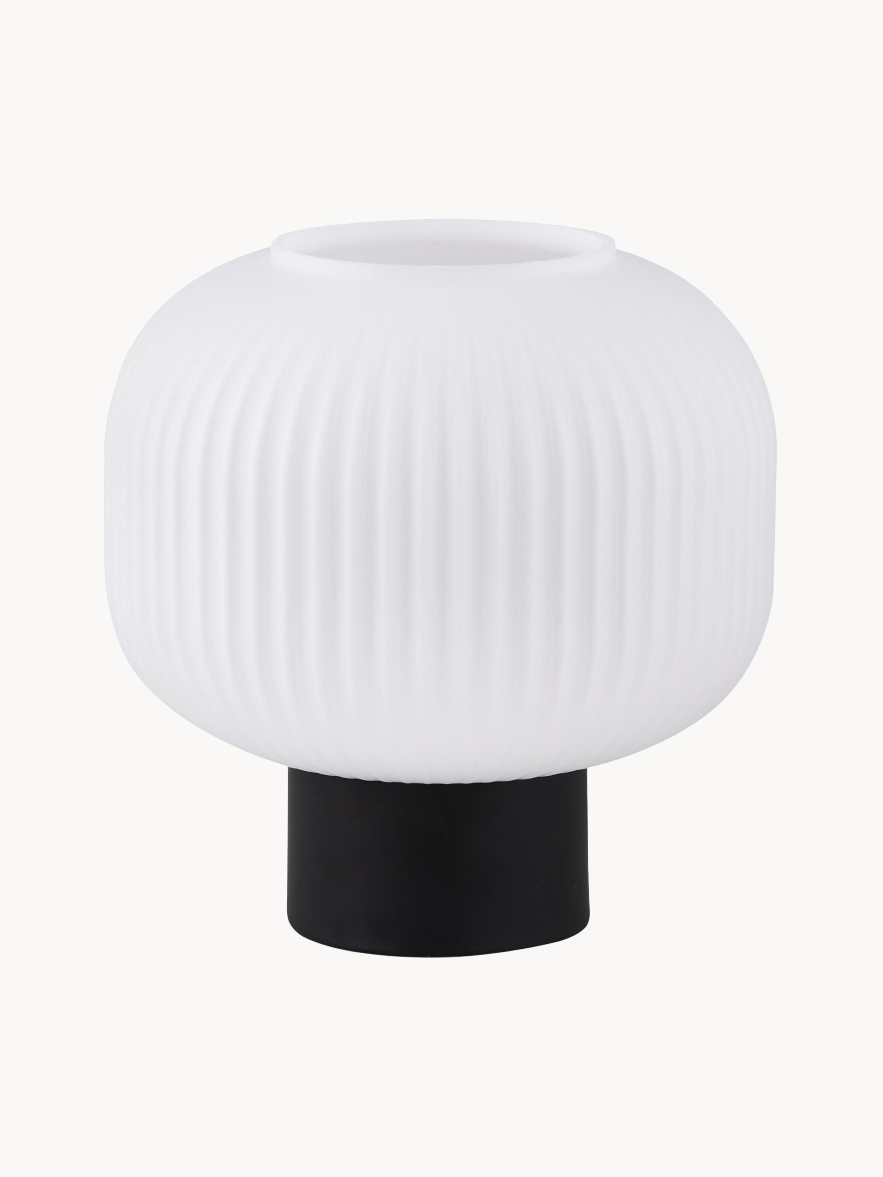 Petite lampe à poser Gudvard - Blanc, noir