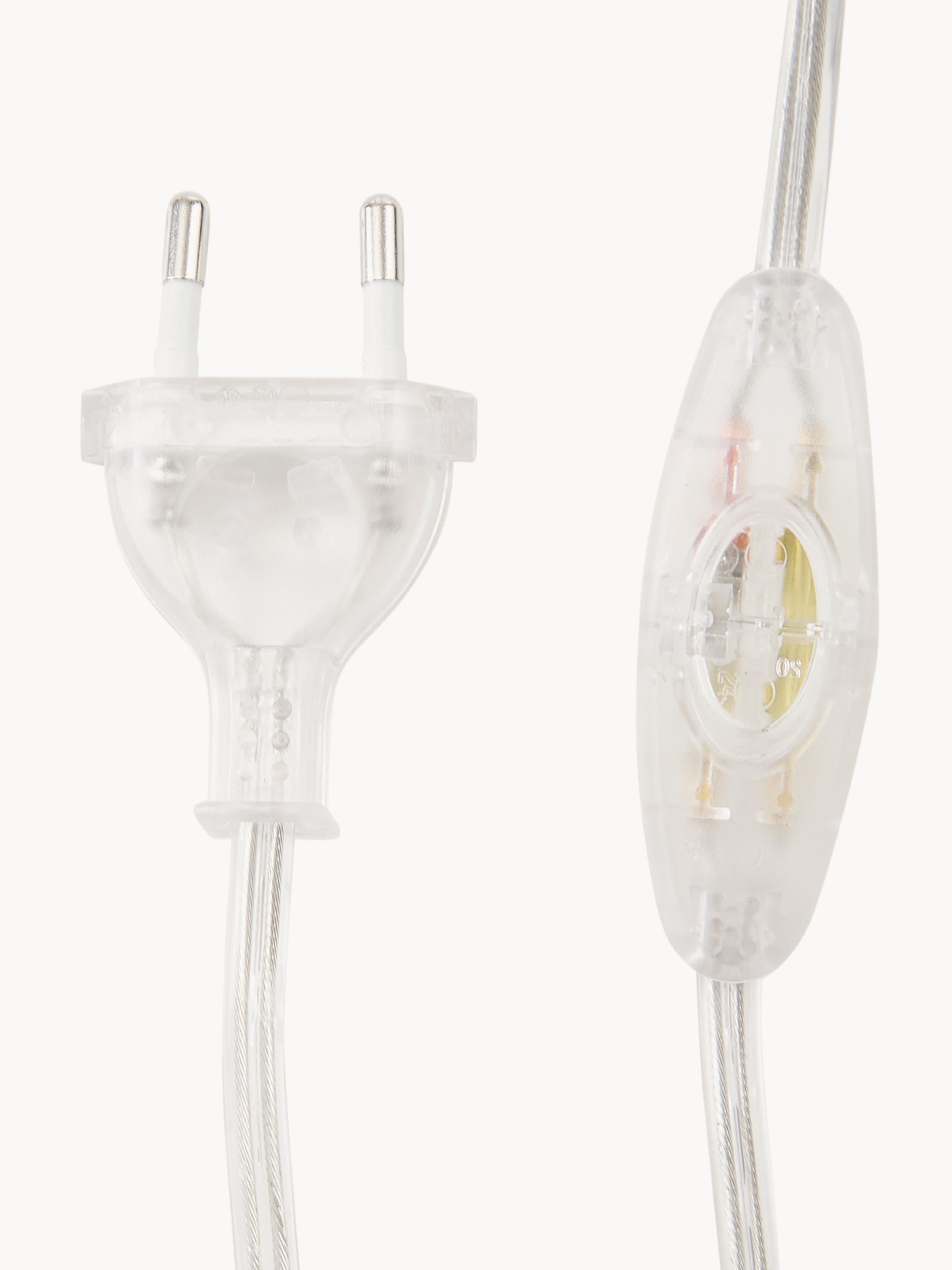 Petit lampadaire LED Giraffe in Palne - Blanc, doré